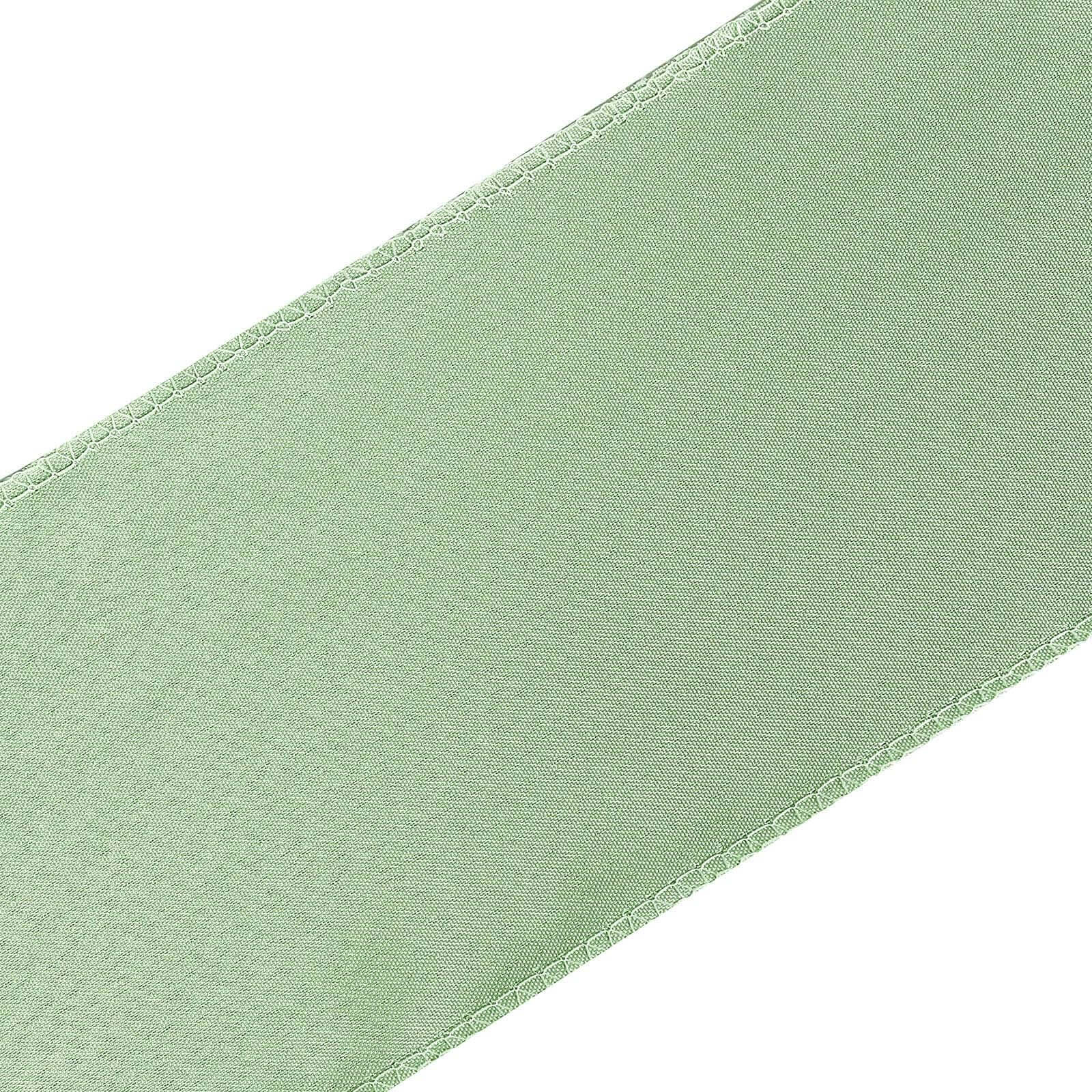 5 Pack Polyester Chair Sashes 6"x108" Sage Green - Image 8
