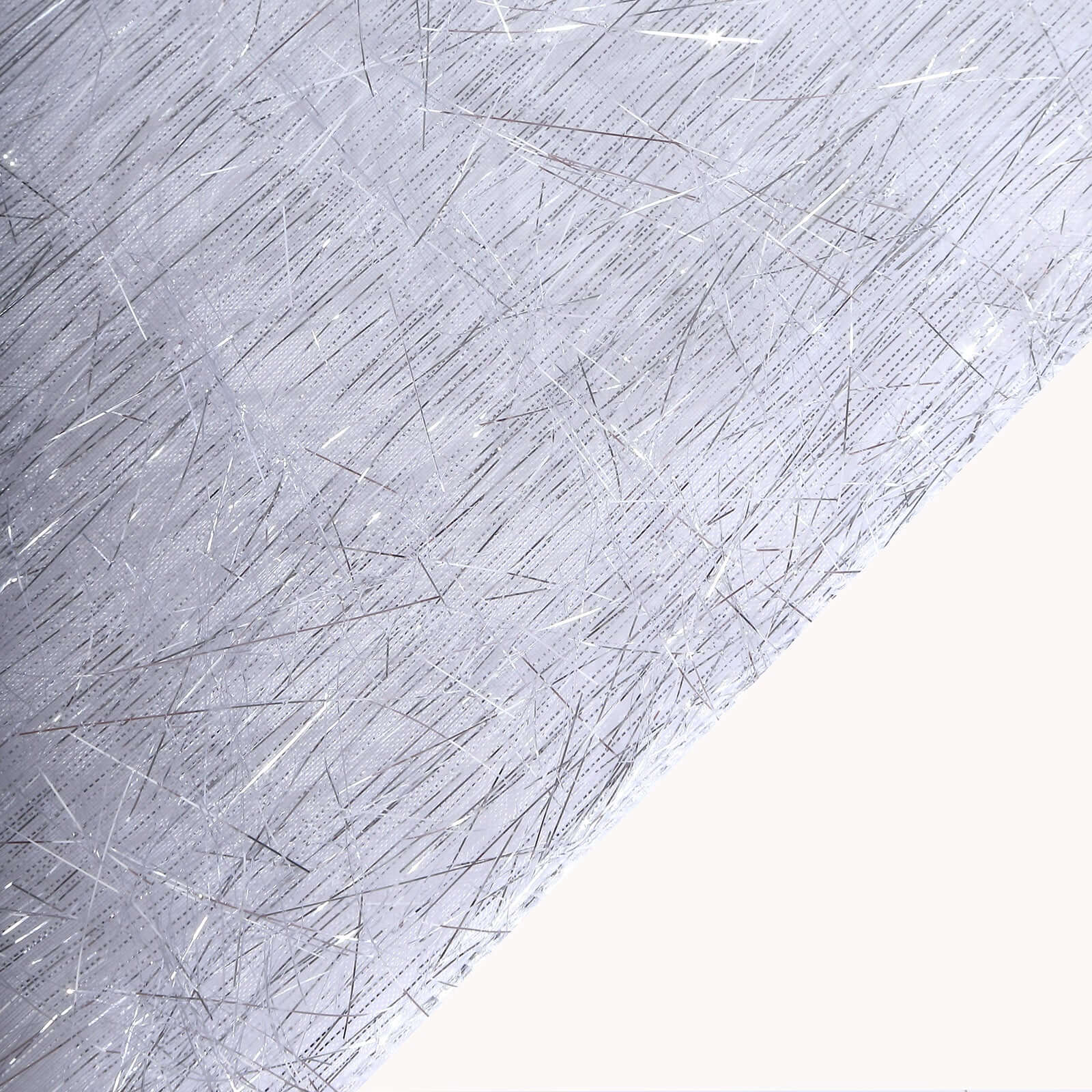 5 Pack Polyester Chair Sashes 6"x108" Silver Metallic Tinsel Fringe - Durable & Reusable Chair Bows - Image 9