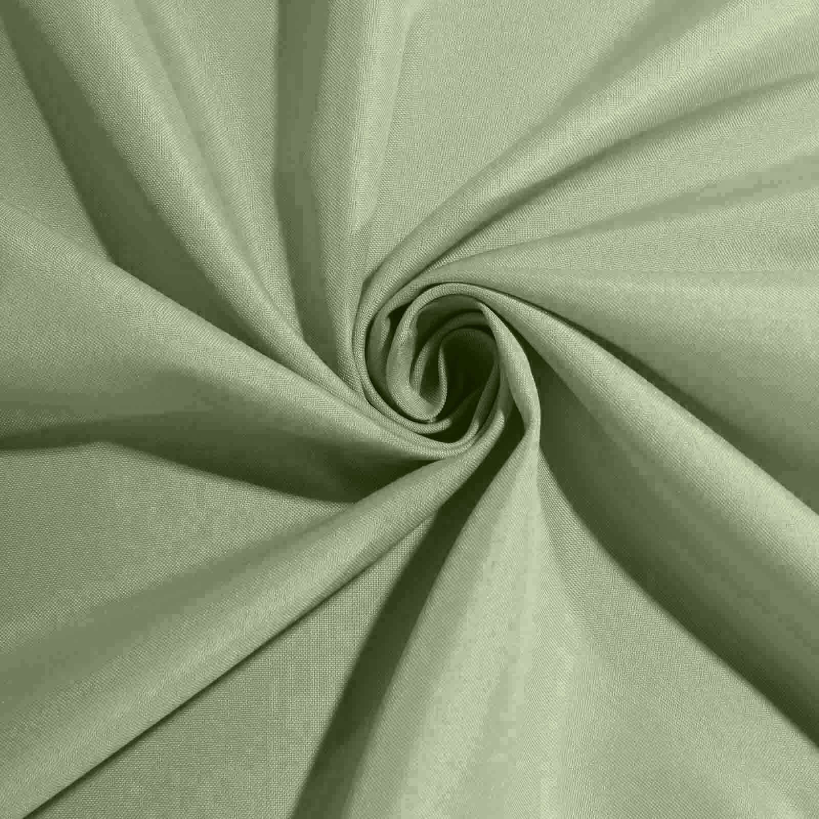 5 Pack Premium Polyester Napkins 17"x17" Dusty Sage Green - Wrinkle Resistant & Easy Care Cloth Napkins - Image 7