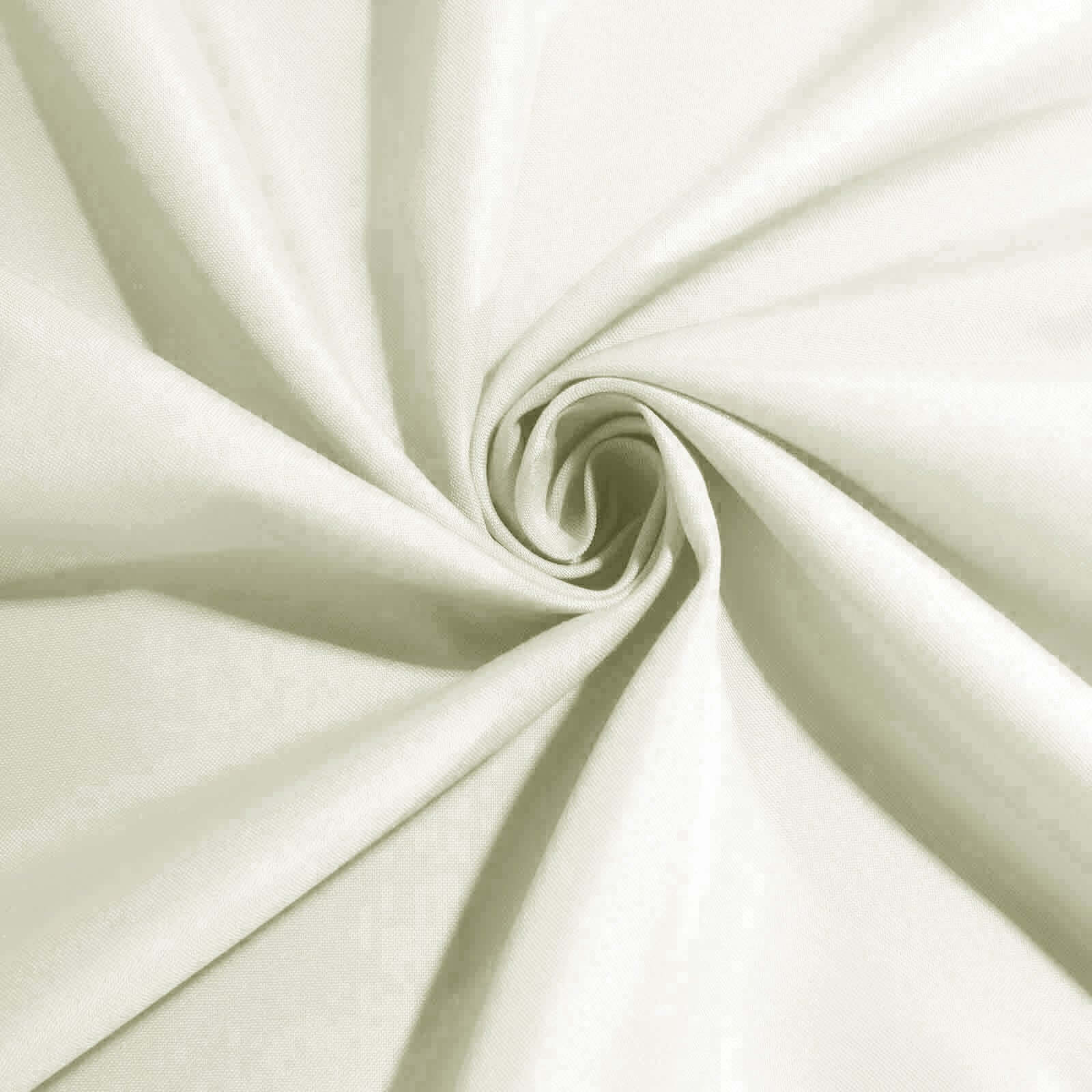 5 Pack Premium Polyester Napkins 17"x17" Ivory - Wrinkle Resistant & Easy Care Cloth Napkins - Image 7