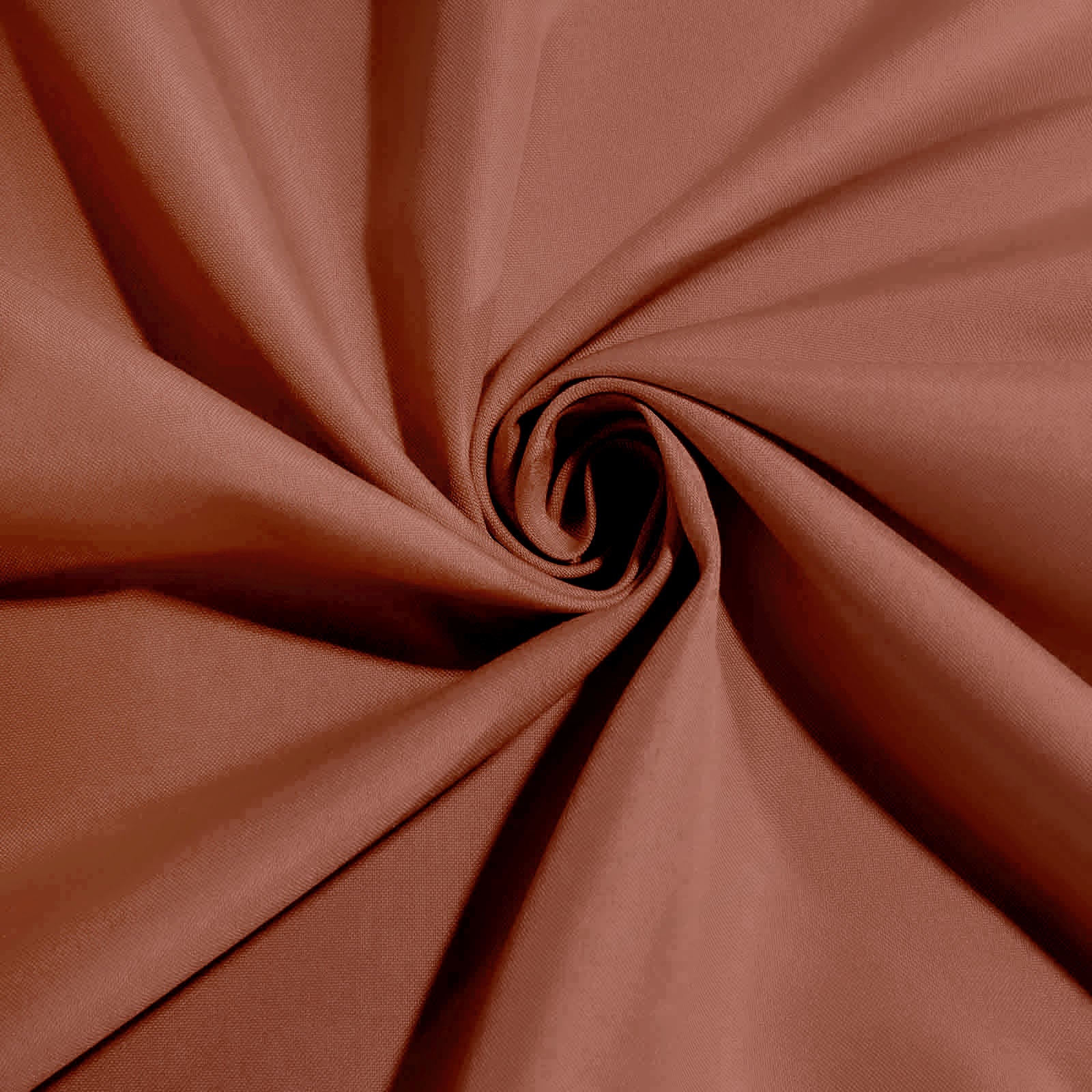 5 Pack Premium Polyester Napkins 17"x17" Terracotta (Rust) - Wrinkle Resistant & Easy Care Cloth Napkins - Image 8