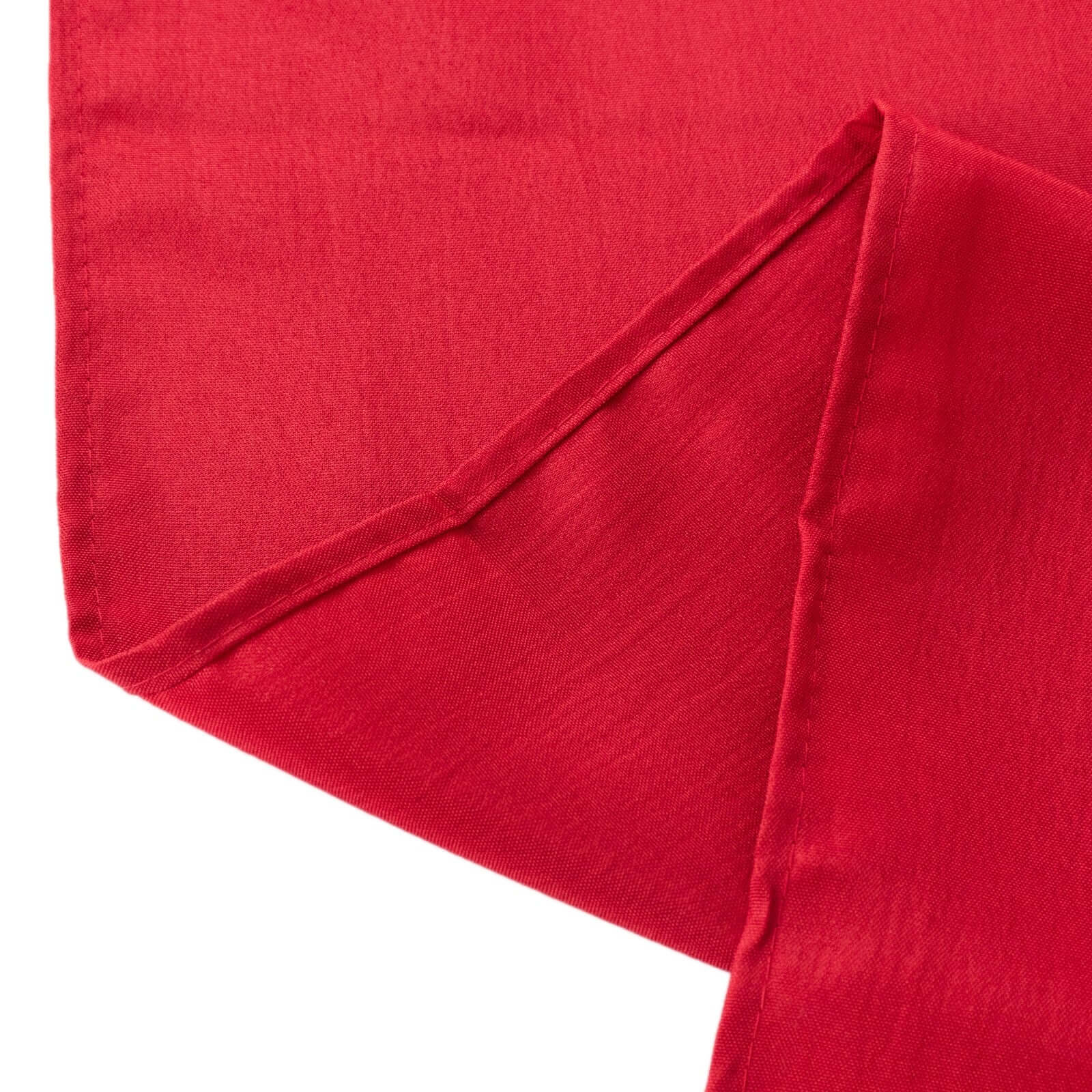 5 Pack Premium Polyester Napkins 17"x17" Wine - Wrinkle Resistant & Easy Care Cloth Napkins - Image 3