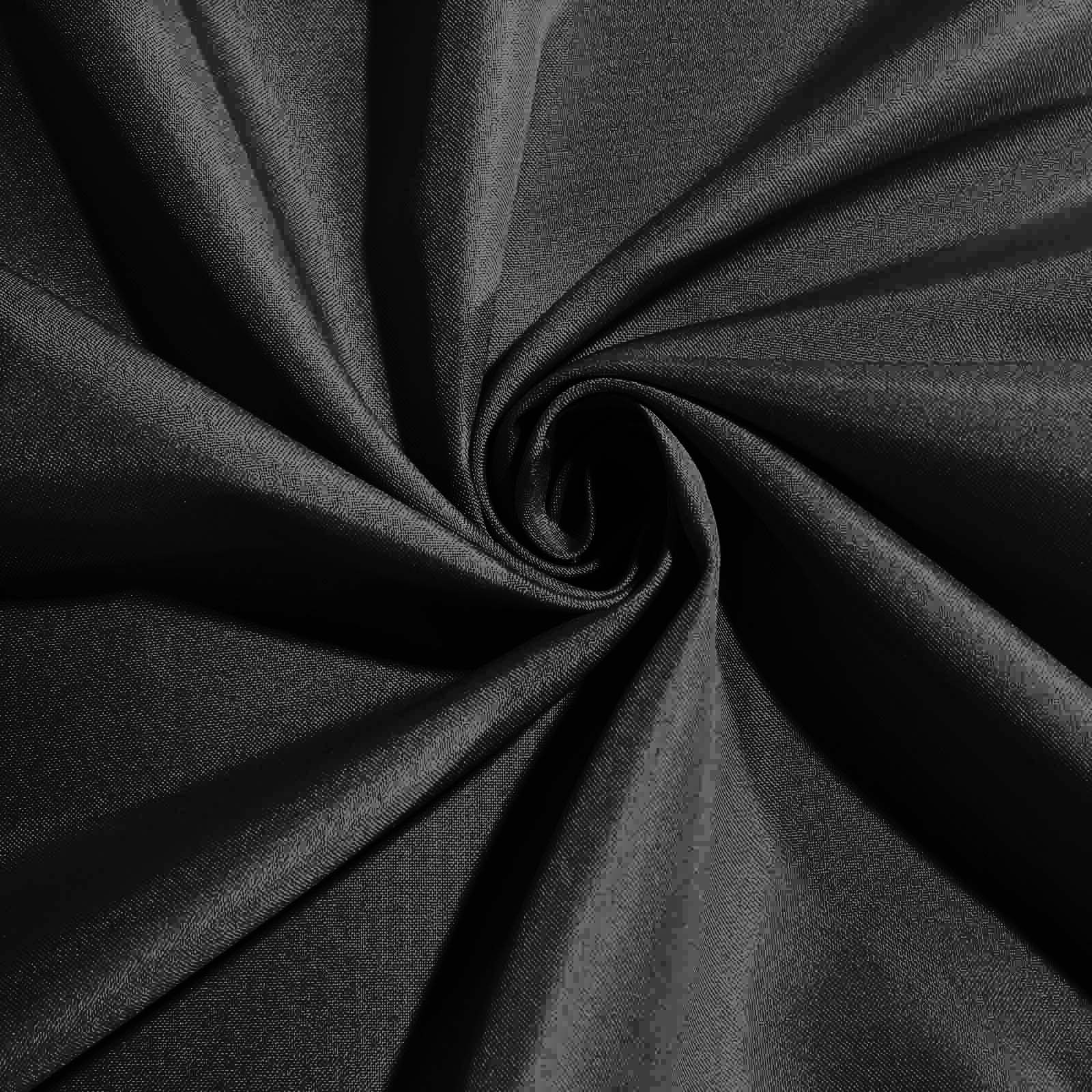 5 Pack Premium Polyester Napkins 20"x20" Black - Durable Wrinkle Resistant Dinner Napkins for Graceful Weddings & Events - Image 3