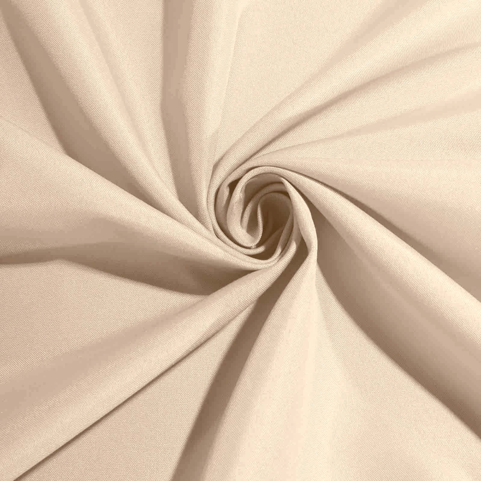 5 Pack Premium Polyester Napkins 20"x20" Nude - Durable & Wrinkle Resistant Dinner Napkins - Image 3