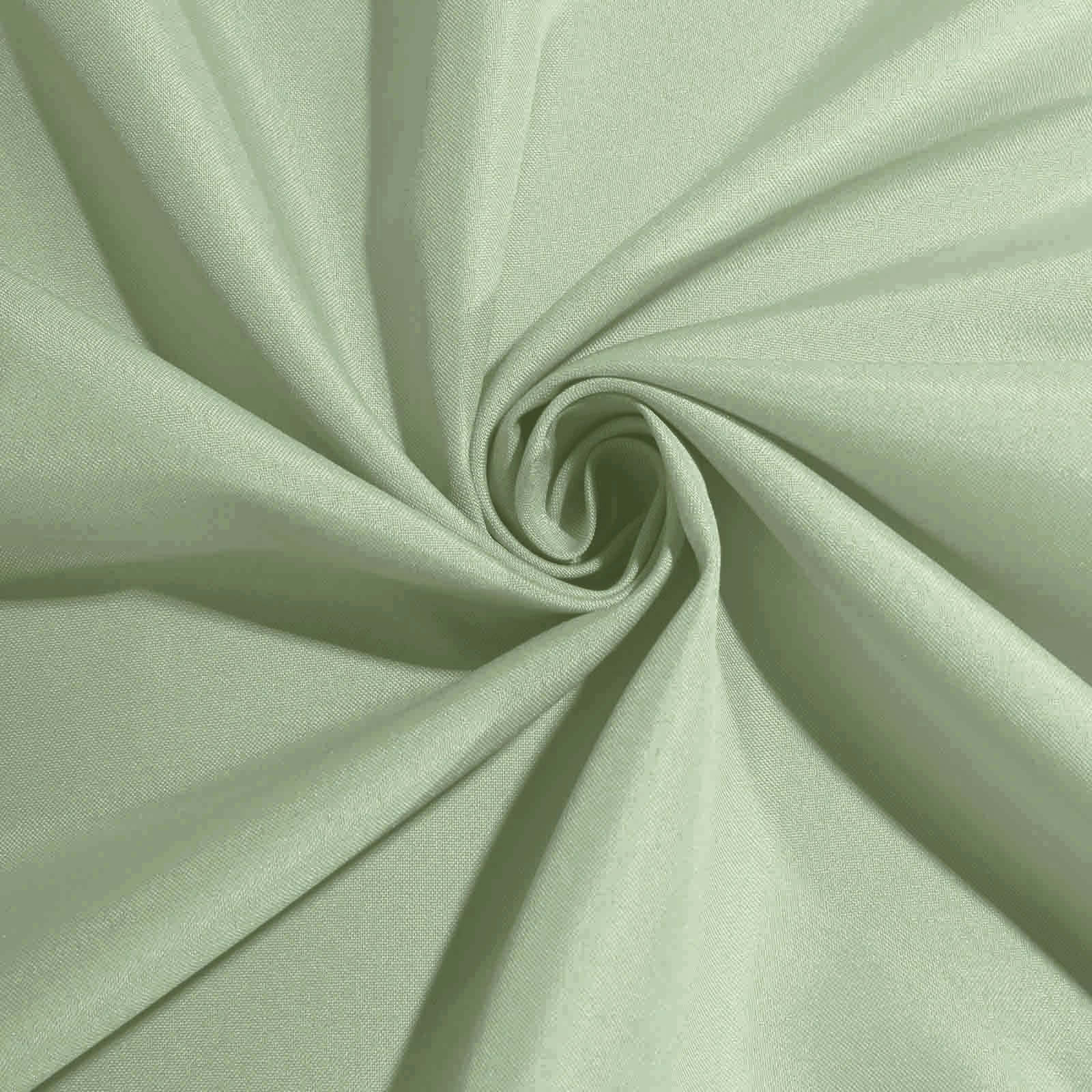 5 Pack Premium Polyester Napkins 20"x20" Sage Green - Durable & Wrinkle Resistant Dinner Napkins - Image 3