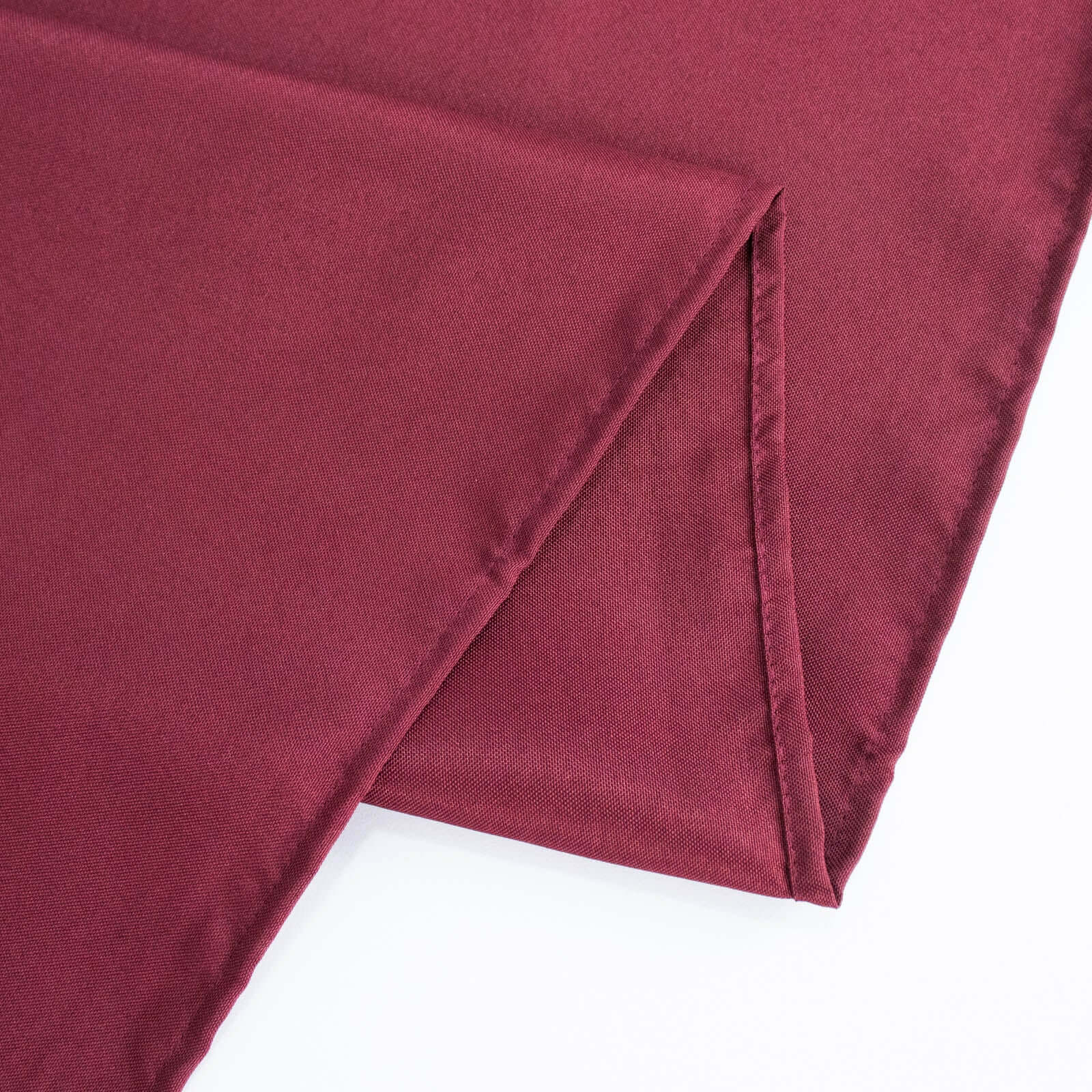 5 Pack Commercial Grade Polyester Napkins 20"x20" Burgundy - 220GSM Stain & Wrinkle Resistant Cloth Napkins - Image 3