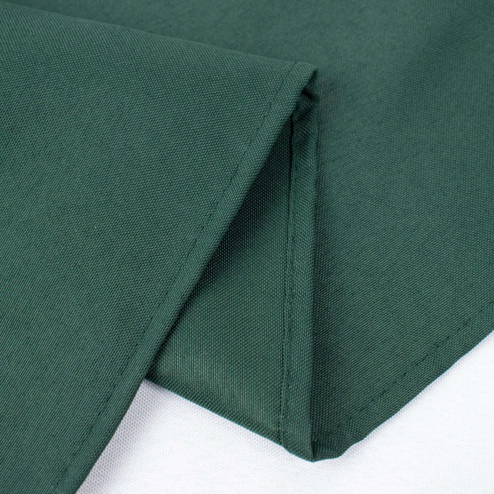 5 Pack Commercial Grade Polyester Napkins 20"x20" Hunter Emerald Green - 220GSM Stain & Wrinkle Resistant Cloth Napkins - Image 2