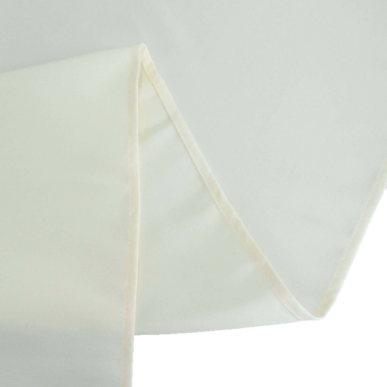 5 Pack Commercial Grade Polyester Napkins 20"x20" Ivory - 220GSM Stain & Wrinkle Resistant Cloth Napkins - Image 3