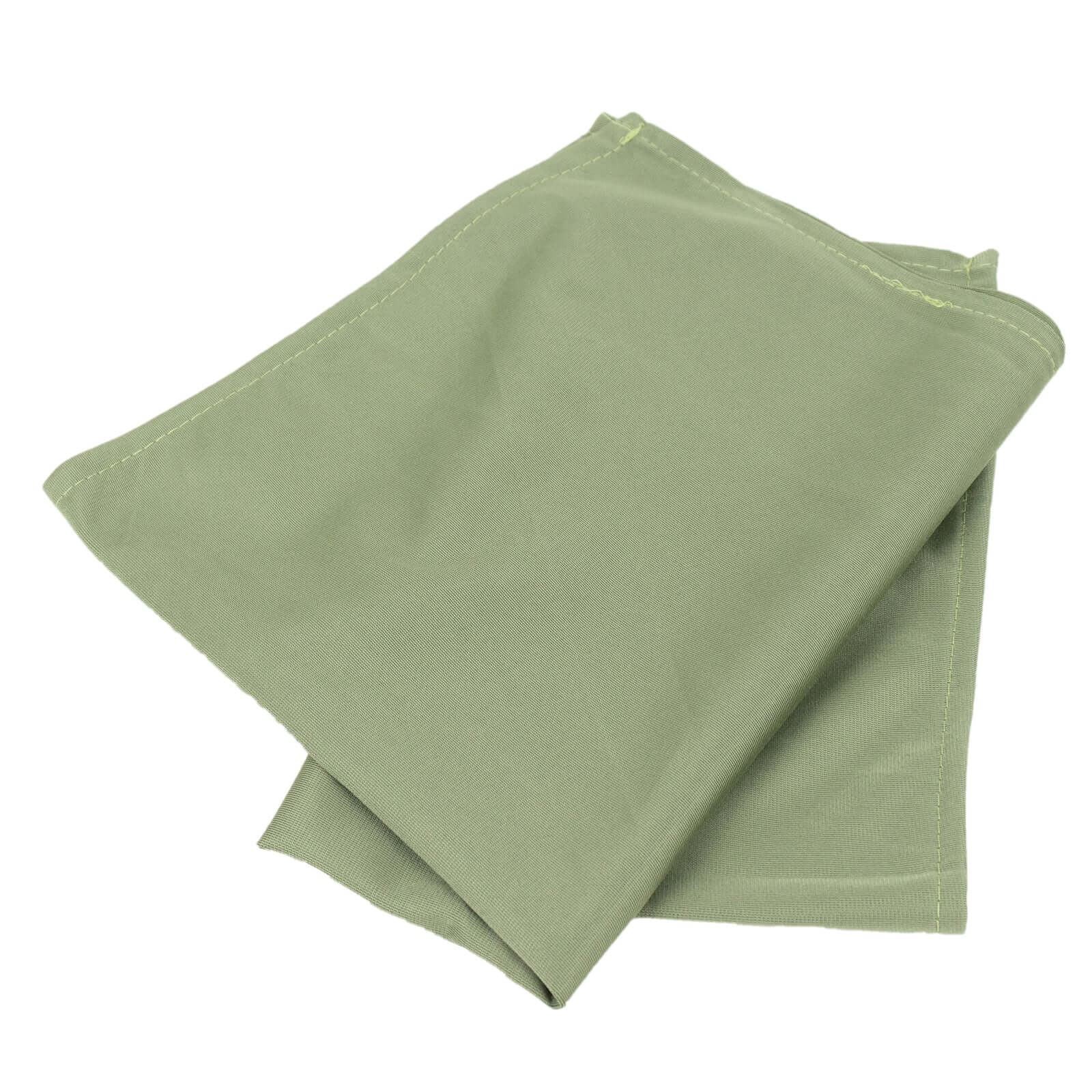 5 Pack Scuba Napkins 20"x20" Dusty Sage Green - Wrinkle-Free & Reusable Cloth Napkins - Image 8