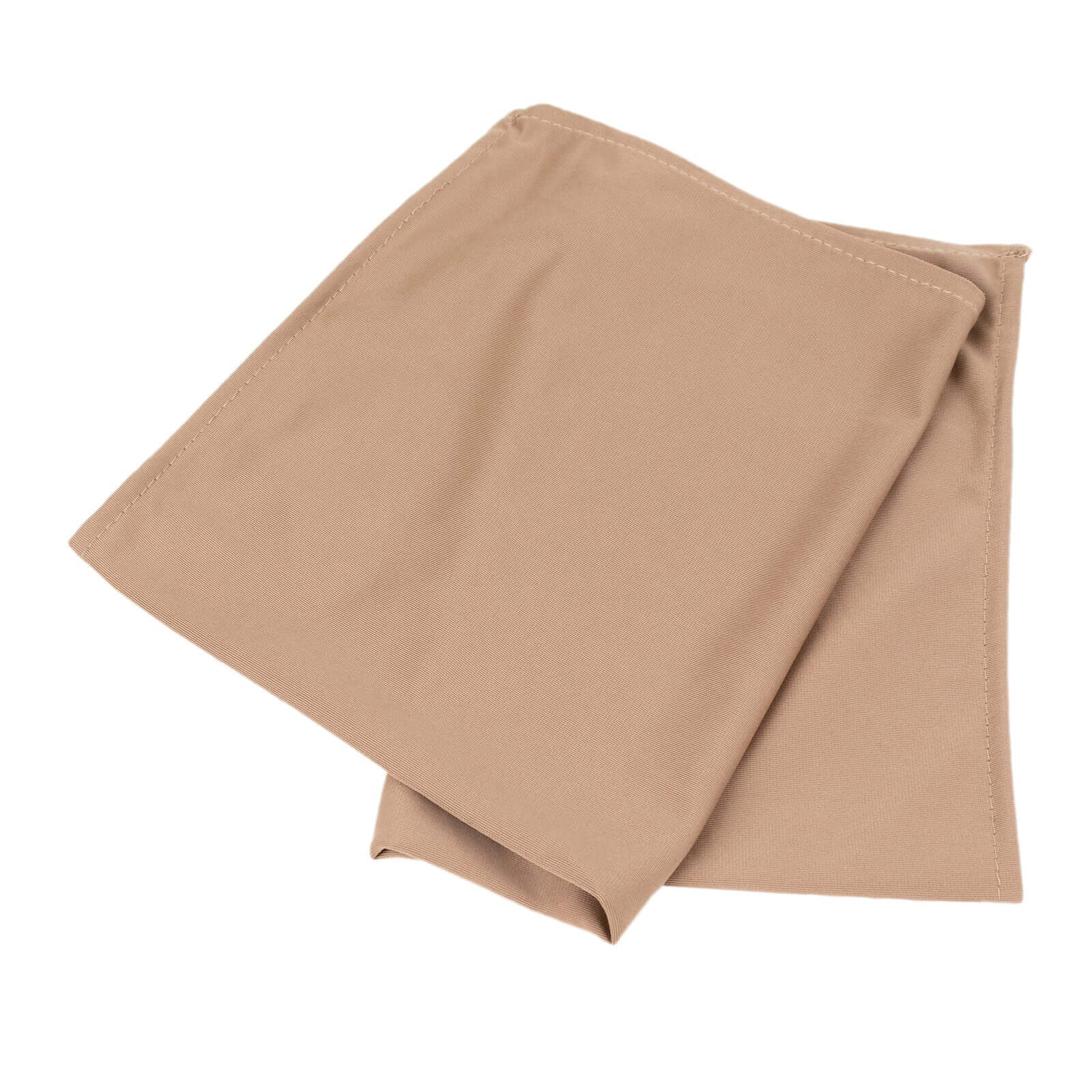 5 Pack Scuba Napkins 20"x20" Nude - Wrinkle-Free & Reusable Cloth Napkins - Image 7