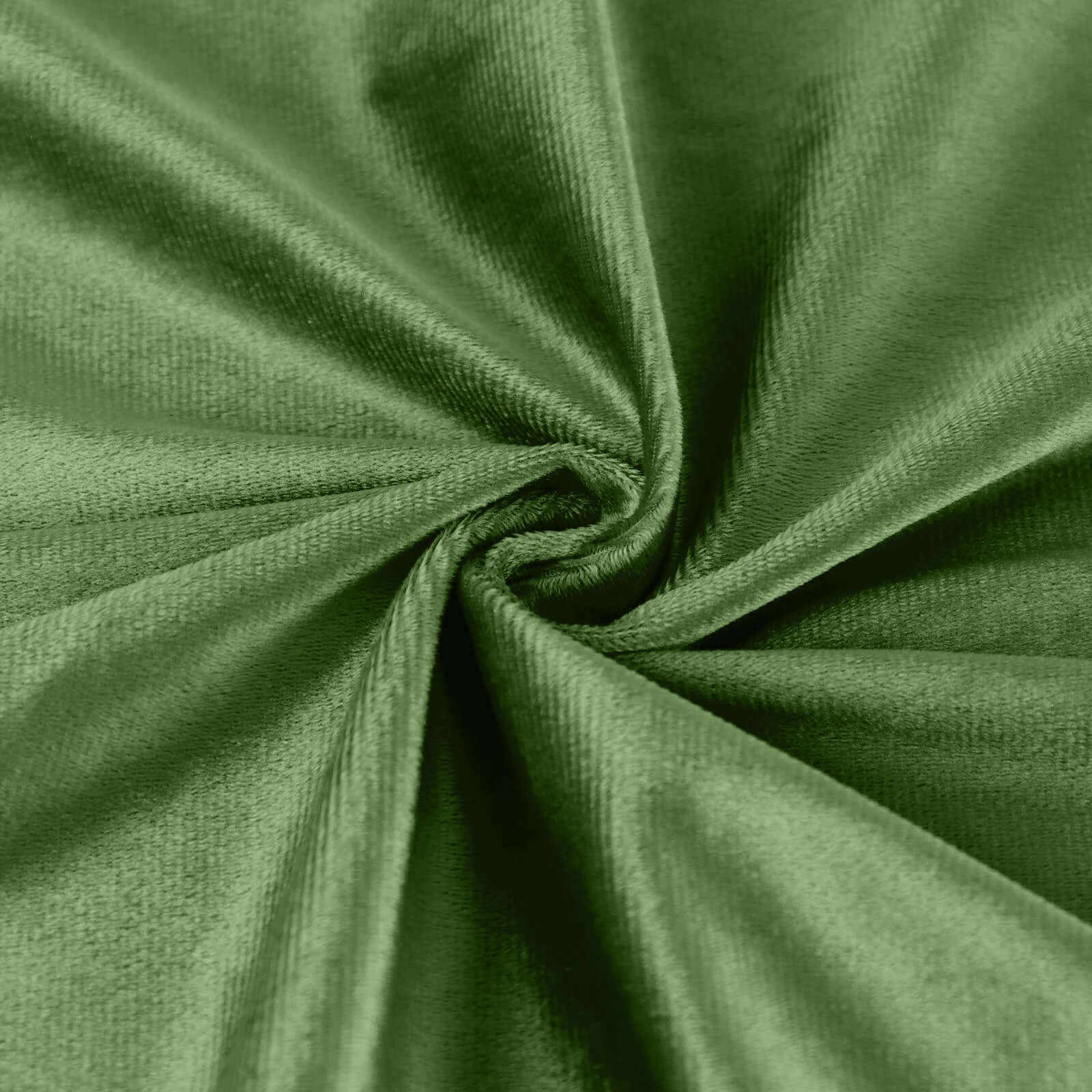 5 Pack Premium Velvet Napkins 20"x20" Olive Green - Soft Sheen Finish Dinner Napkins - Image 3