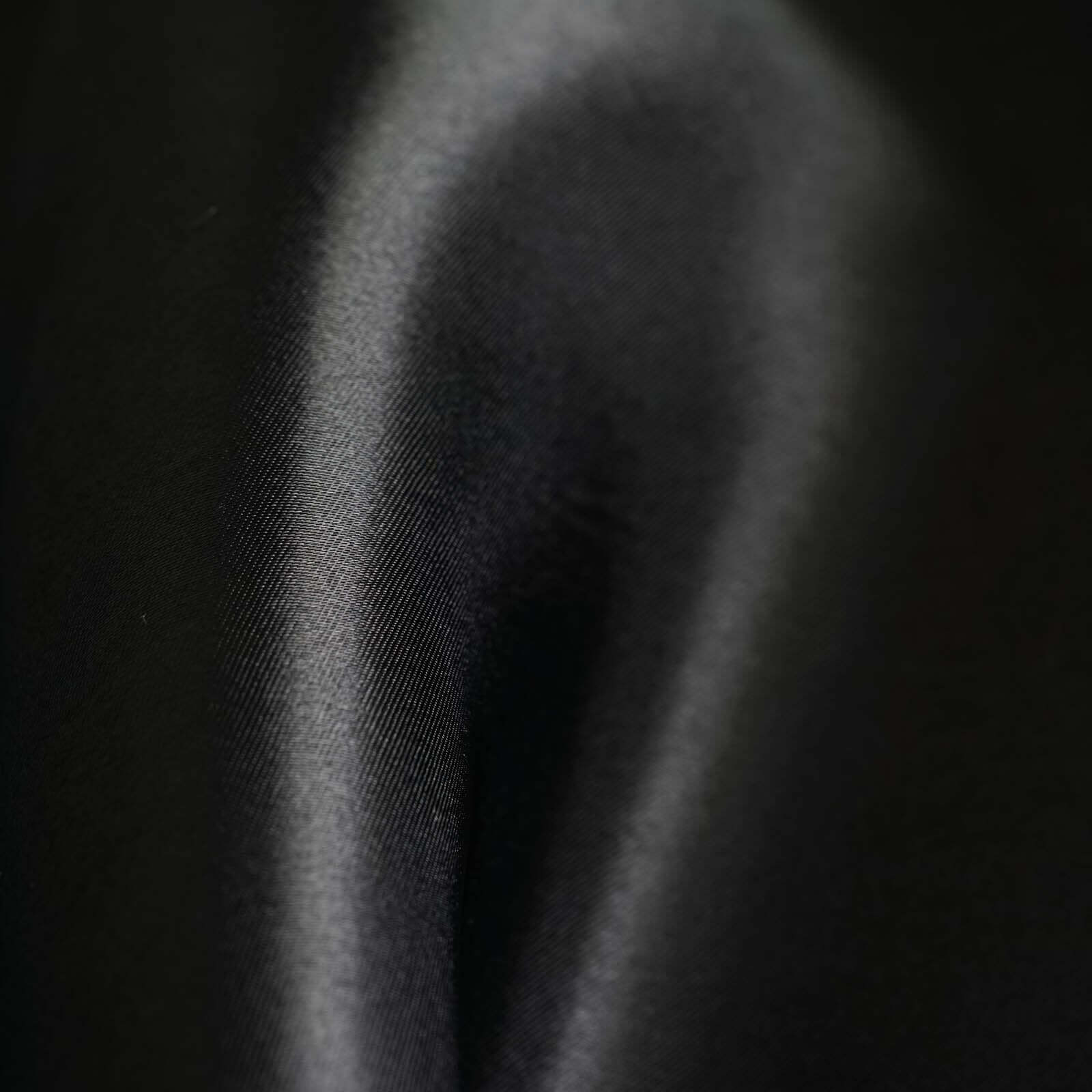 5 Pack Satin Chair Sashes 6"x106" Black - Reusable Chair Bows with Smooth Luxurious Finish for Weddings & Banquets - Image 7