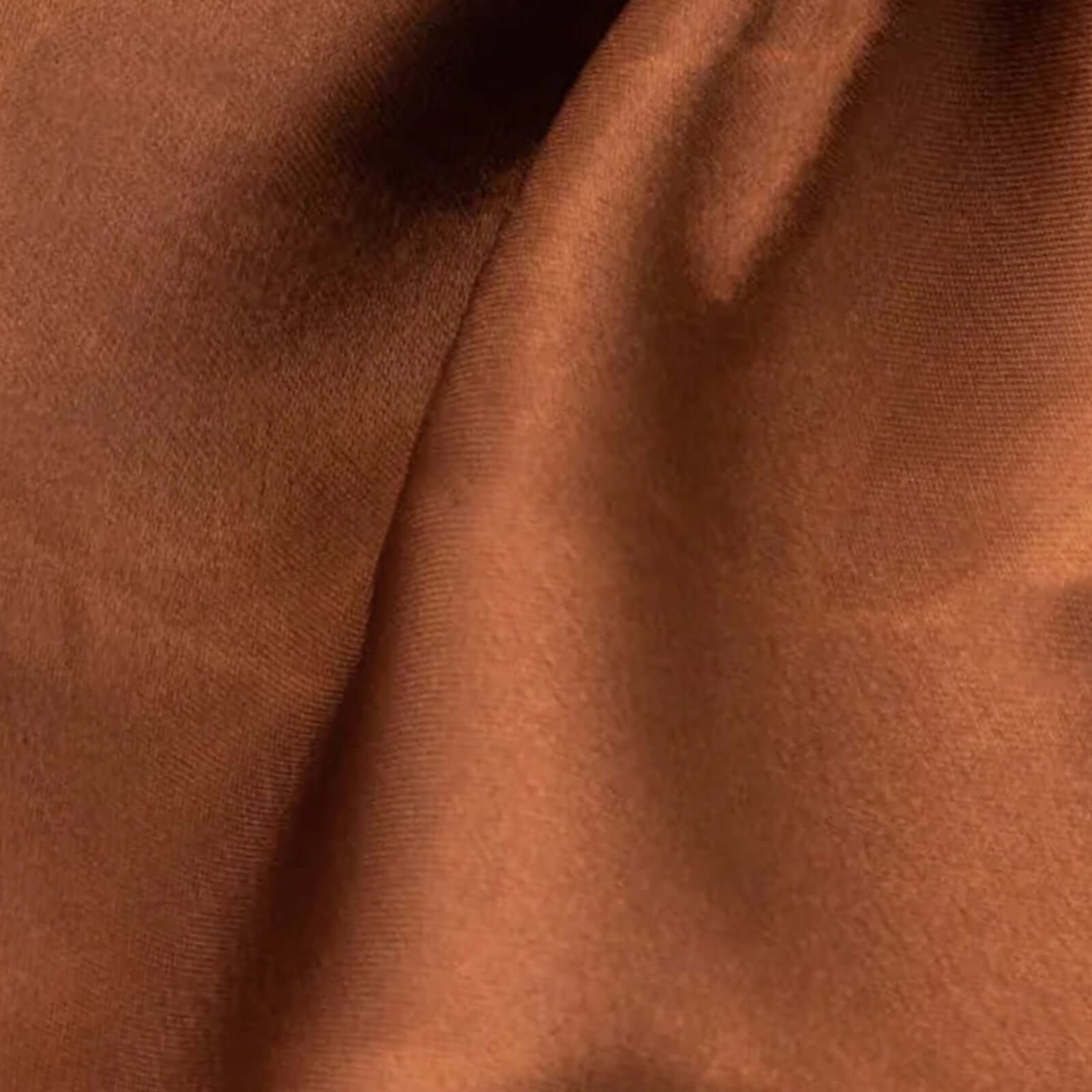 5 Pack Satin Napkins 20"x20" Cinnamon Brown - Soft Reusable Cloth Napkins - Image 8