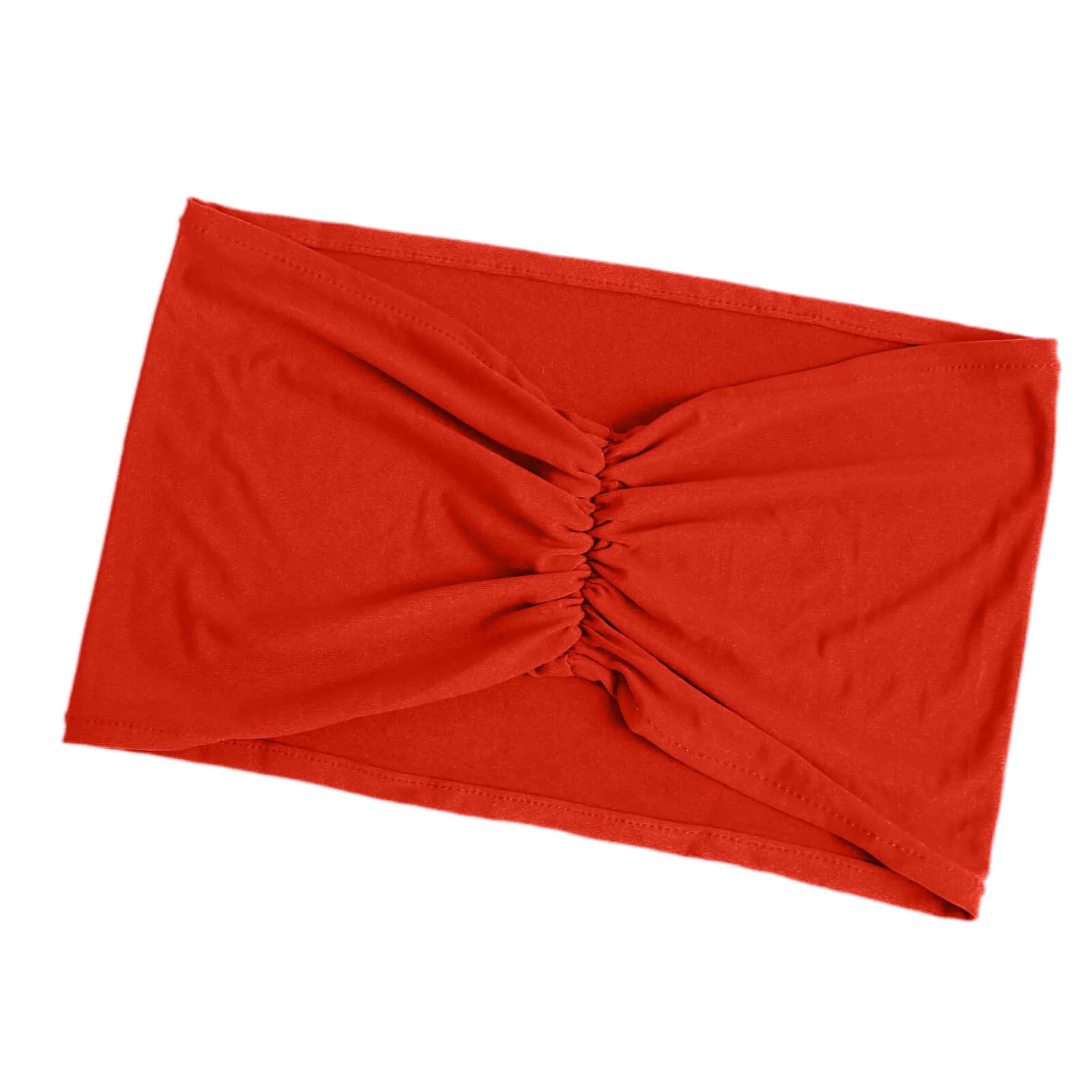 5 Pack Spandex Chair Sashes 8"x13" Red Ruffled Style - Wide Wrinkle-Free Stretch Chair Bands - Image 10