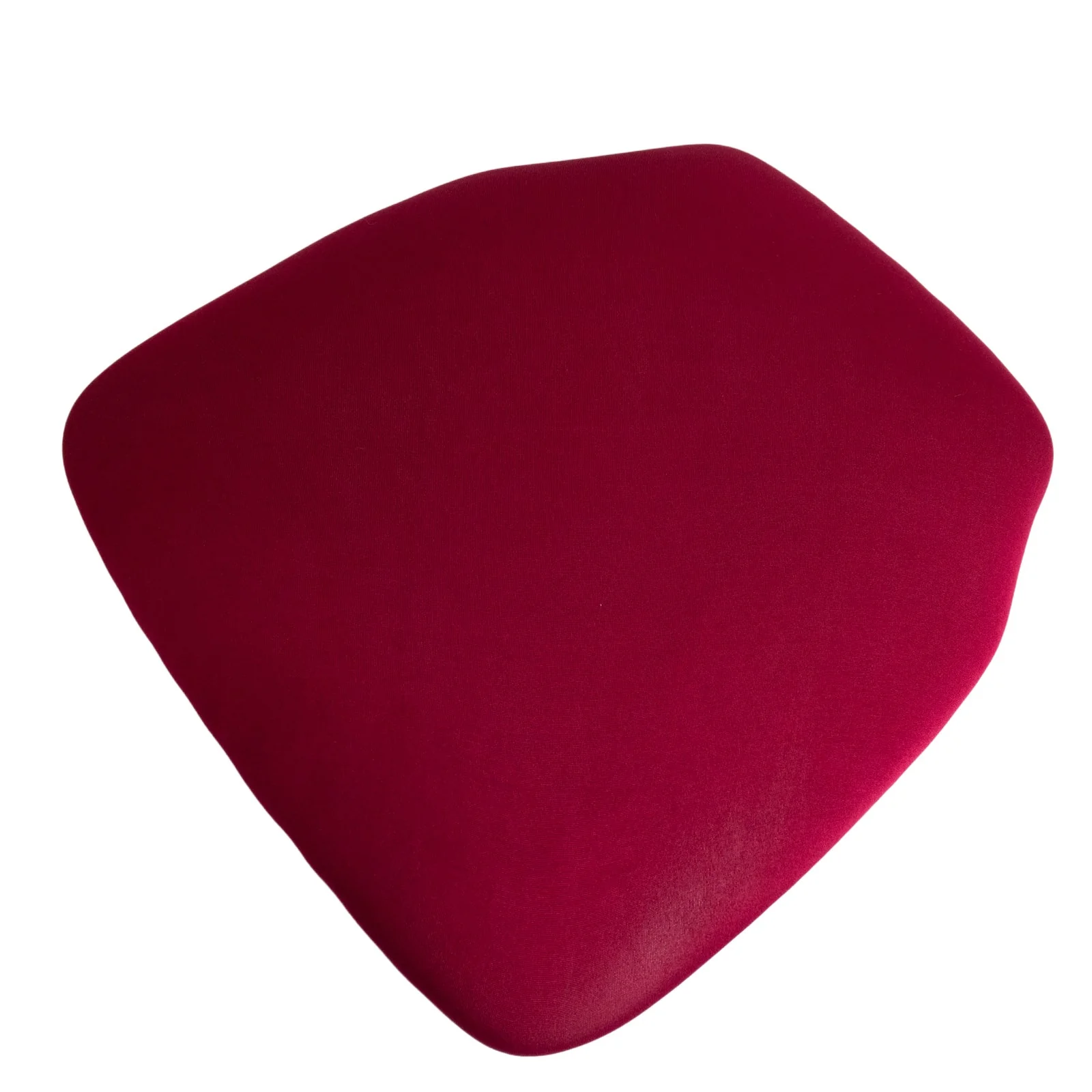5 Pack Spandex Chiavari Chair Cushion Covers Burgundy - Washable Stretch Fitted Seat Pad Slipcovers for Dining Chairs - Image 6