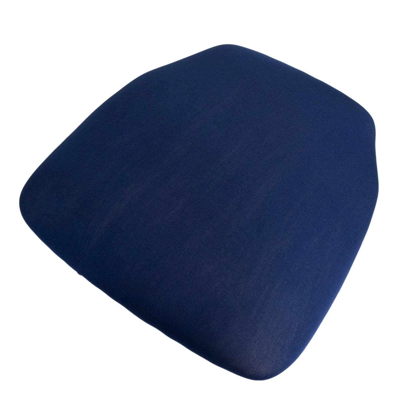 5 Pack Spandex Chiavari Chair Cushion Covers Navy Blue - Washable Stretch Fitted Seat Pad Slipcovers for Dining Chairs - Image 6