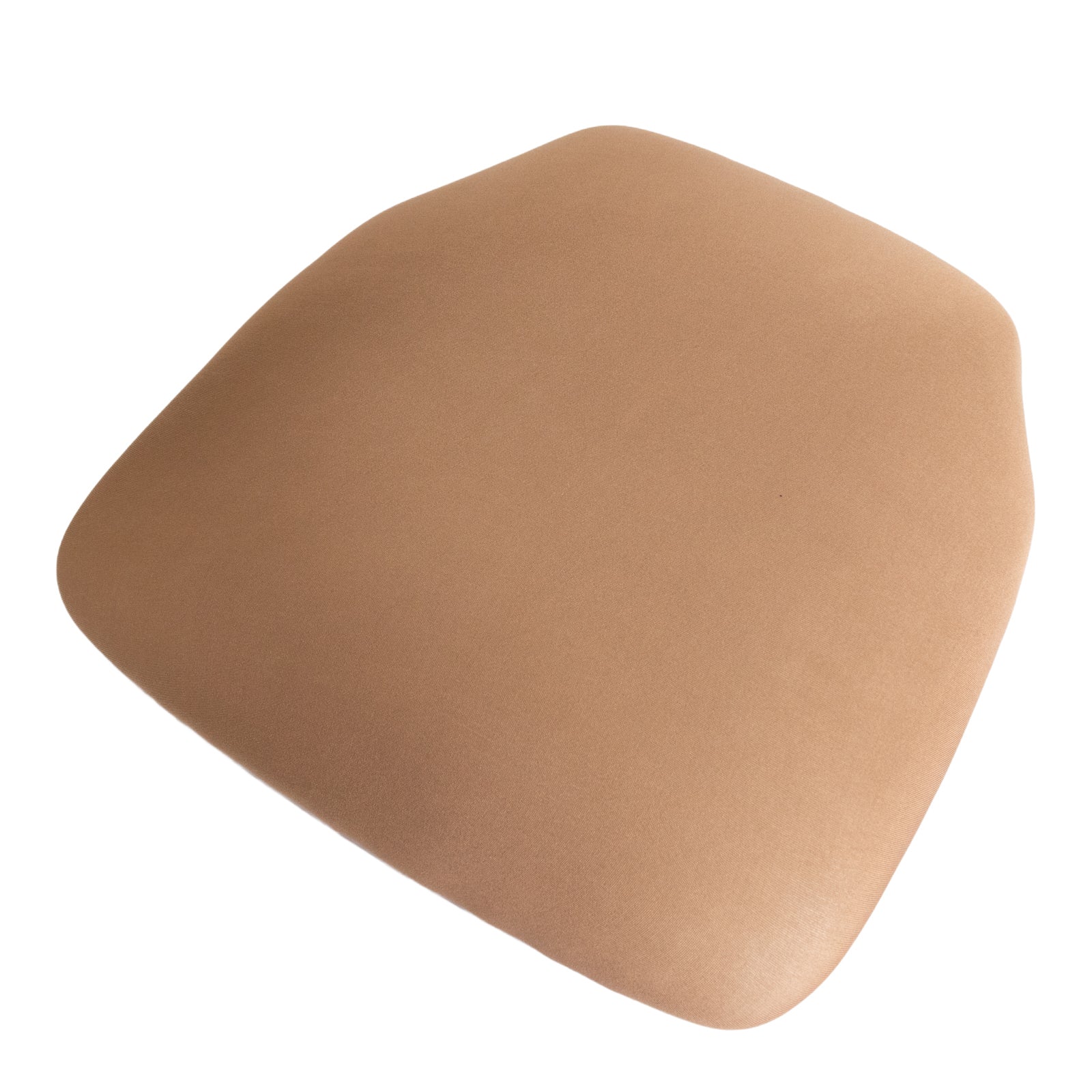 5 Pack Spandex Chiavari Chair Cushion Covers Taupe - Washable Stretch Fitted Seat Pad Slipcovers for Dining Chairs - Image 6