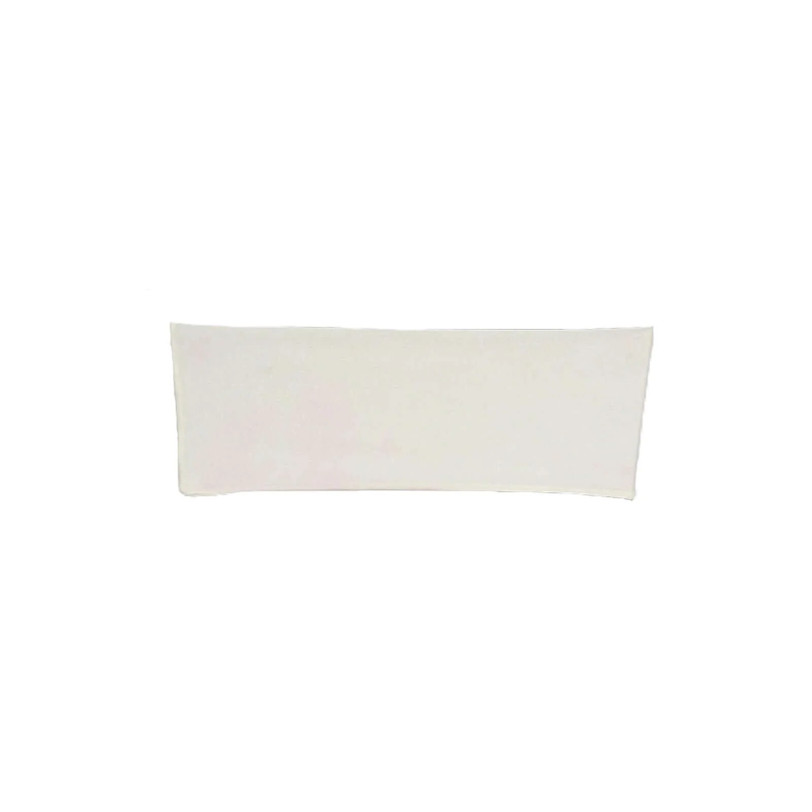 5 Pack Stretch Spandex Chair Sashes 5"x12" Ivory - Two Ply Heavy Duty Fitted Chair Bands - Image 8