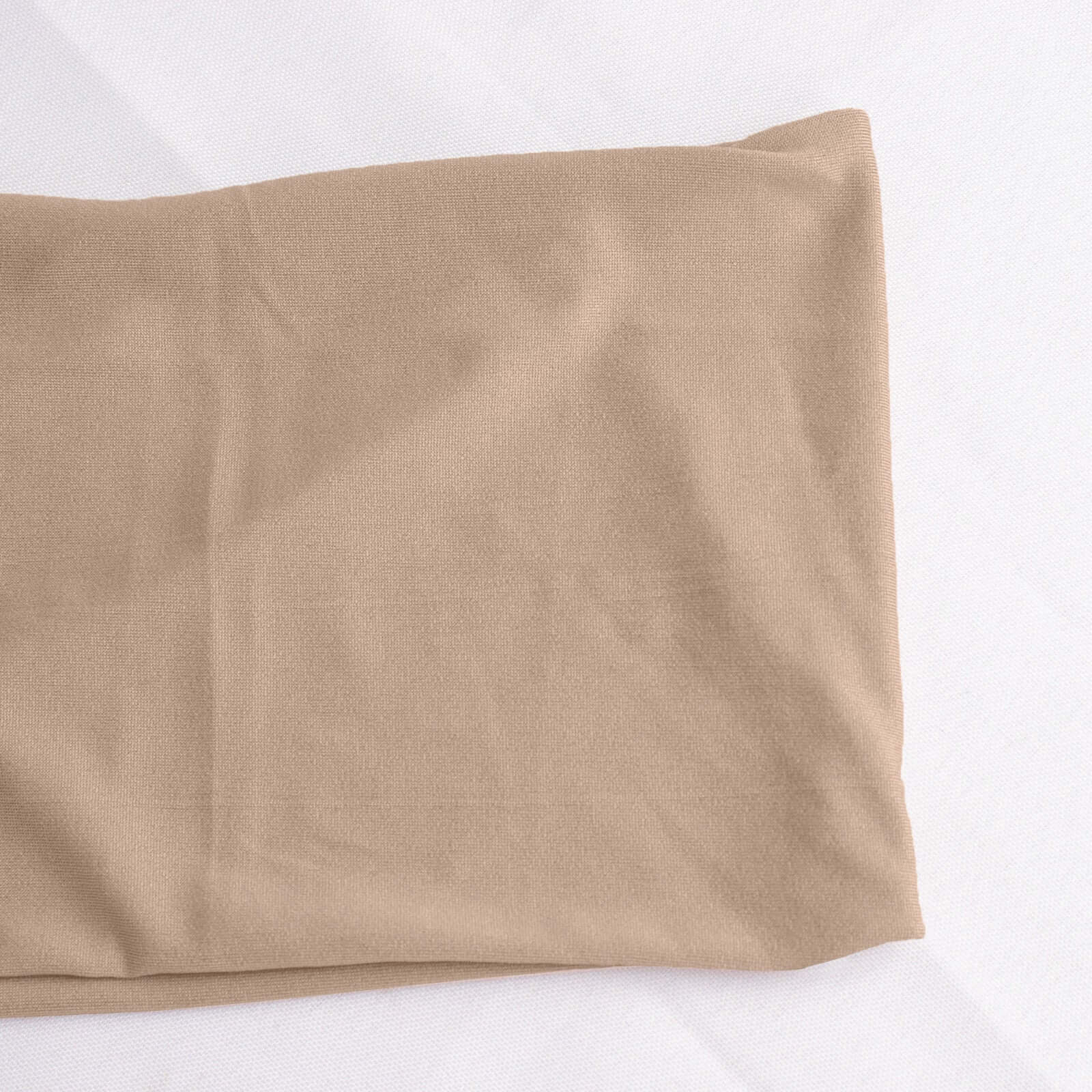 5 Pack Stretch Spandex Chair Sashes 5"x12" Nude - Two Ply Heavy Duty Fitted Chair Bands - Image 12