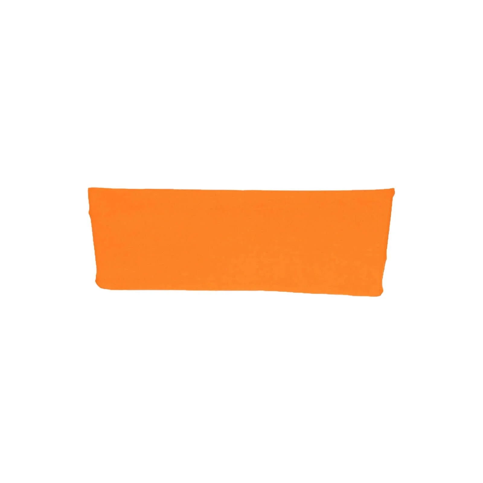 5 Pack Stretch Spandex Chair Sashes 5"x12" Orange - Two Ply Heavy Duty Fitted Chair Bands - Image 8