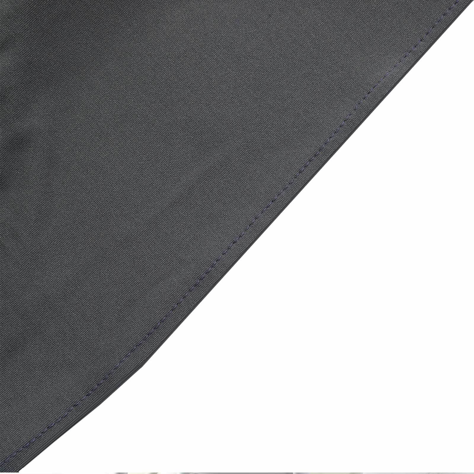 5 Pack Stretch Spandex Chair Sashes 5"x14" Charcoal Gray with Silver Diamond Ring Slide Buckle - Durable Fitted Chair Bands - Image 12