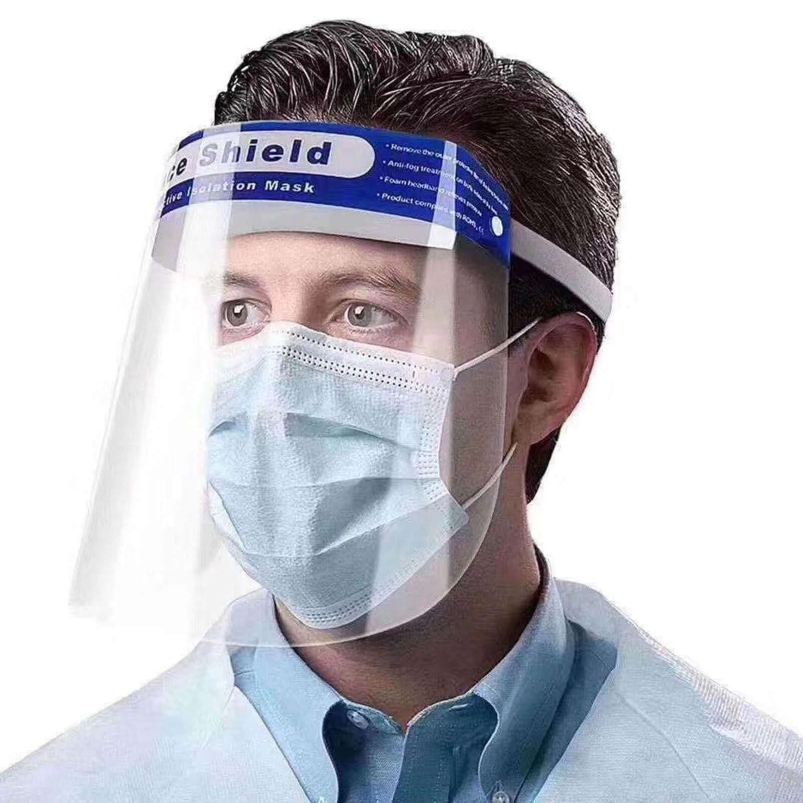 50 Pack Disposable Face Mask Non Woven Mask with Ear Loop 3 Ply - Image 2