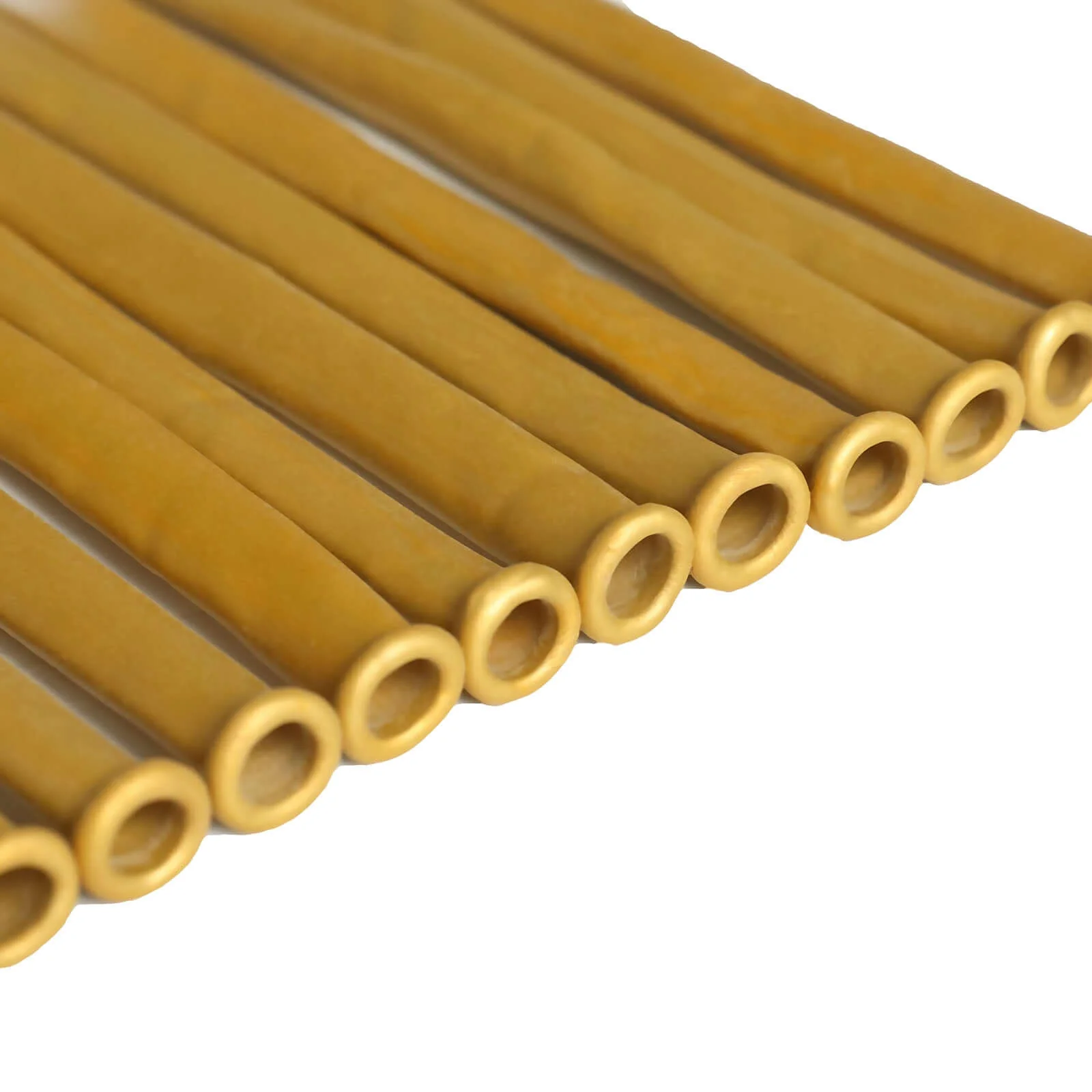 50 Pack Assorted Metallic Gold Long Latex Balloons For Twisting Magic, Animal Modelling Party Balloons - Image 10