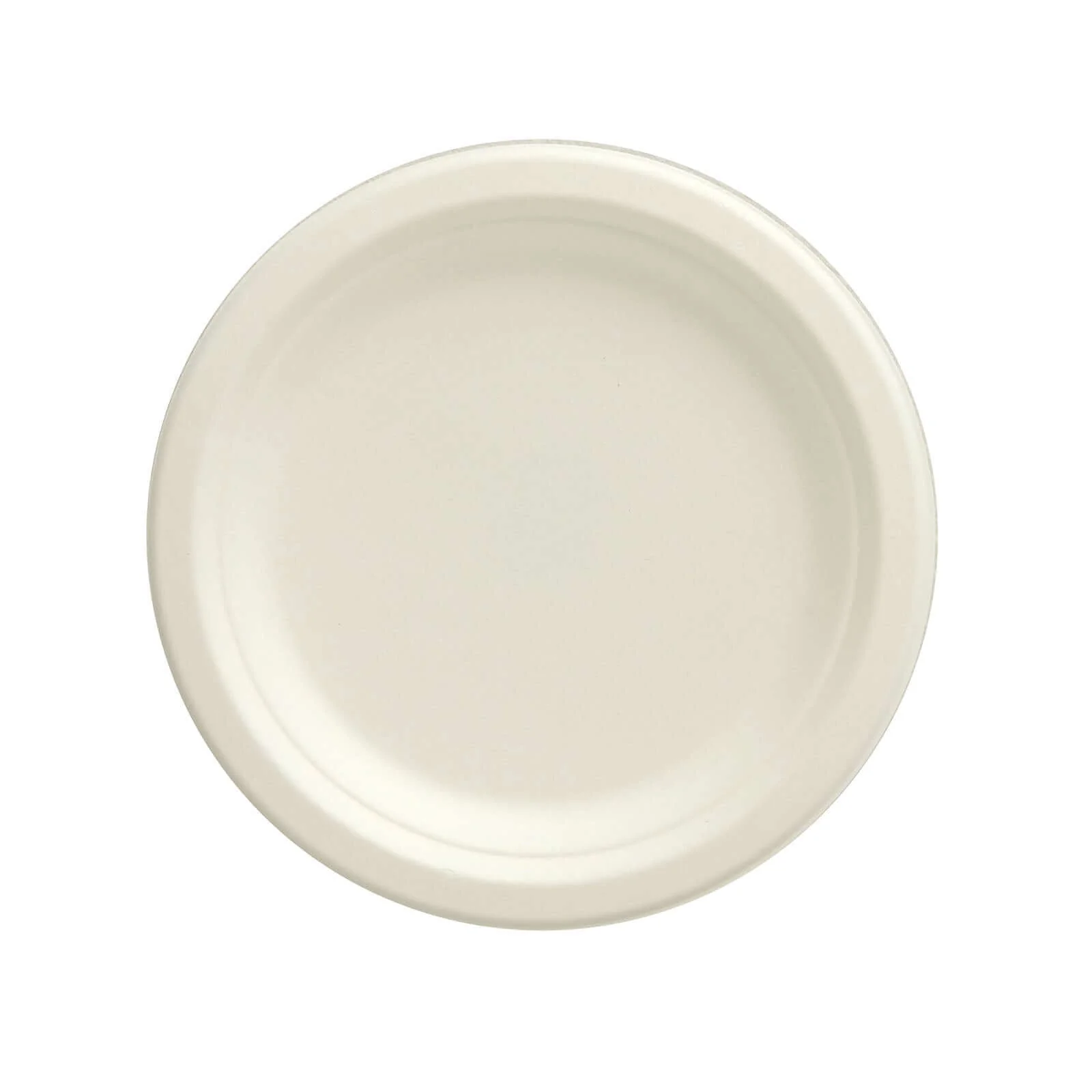 50-Pack Bagasse Round Dessert Plates 7" White - Eco-friendly Disposable Sugarcane Appetizer Salad Plates for Weddings & Nature Inspired Events - Image 7
