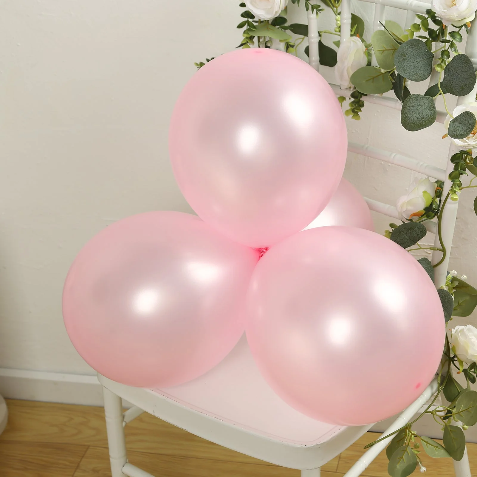 50 Pack Blush Biodegradable Balloons, Eco-friendly Thickened Extra Strong Latex Helium Party Balloons - 12" - Image 2