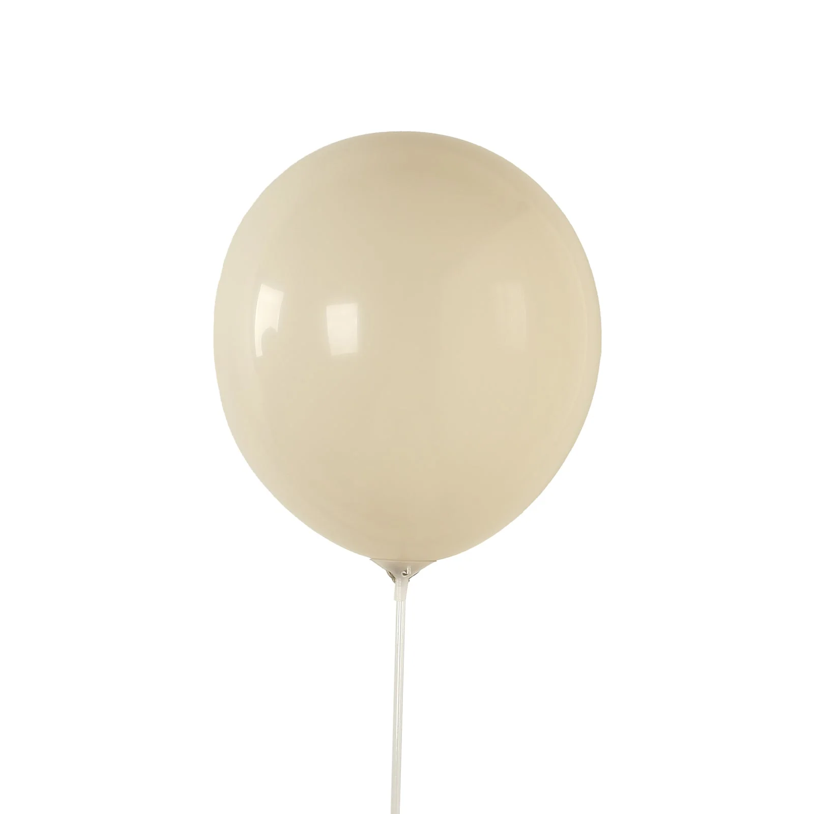 50 Pack Matte Pastel Beige Biodegradable Balloons, Round Eco-friendly Thick Latex Party Balloons - 12" - Image 6