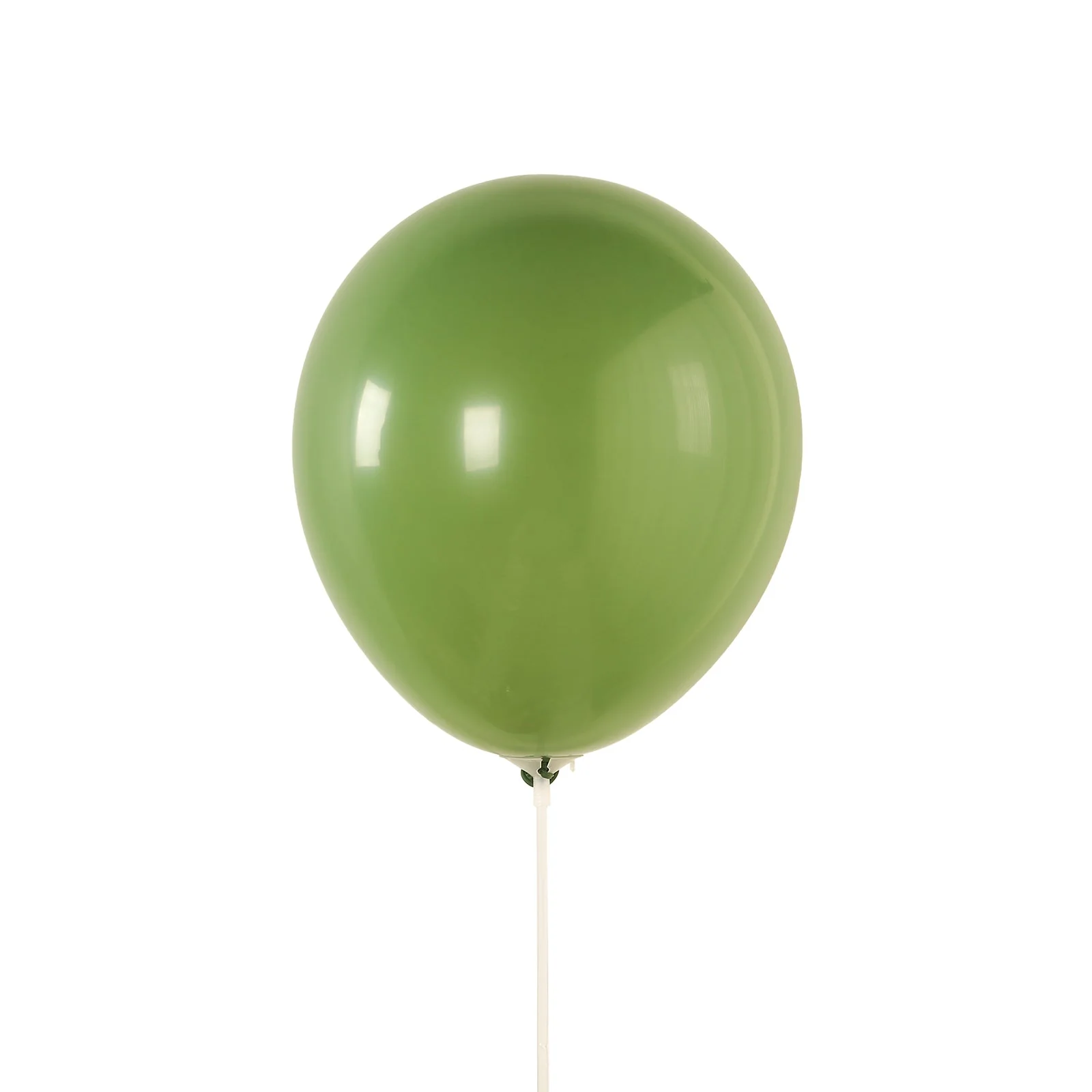 50 Pack Matte Pastel Dusty Sage Green Biodegradable Balloons, Round Eco-friendly Thick Latex Party Balloons - 12" - Image 7