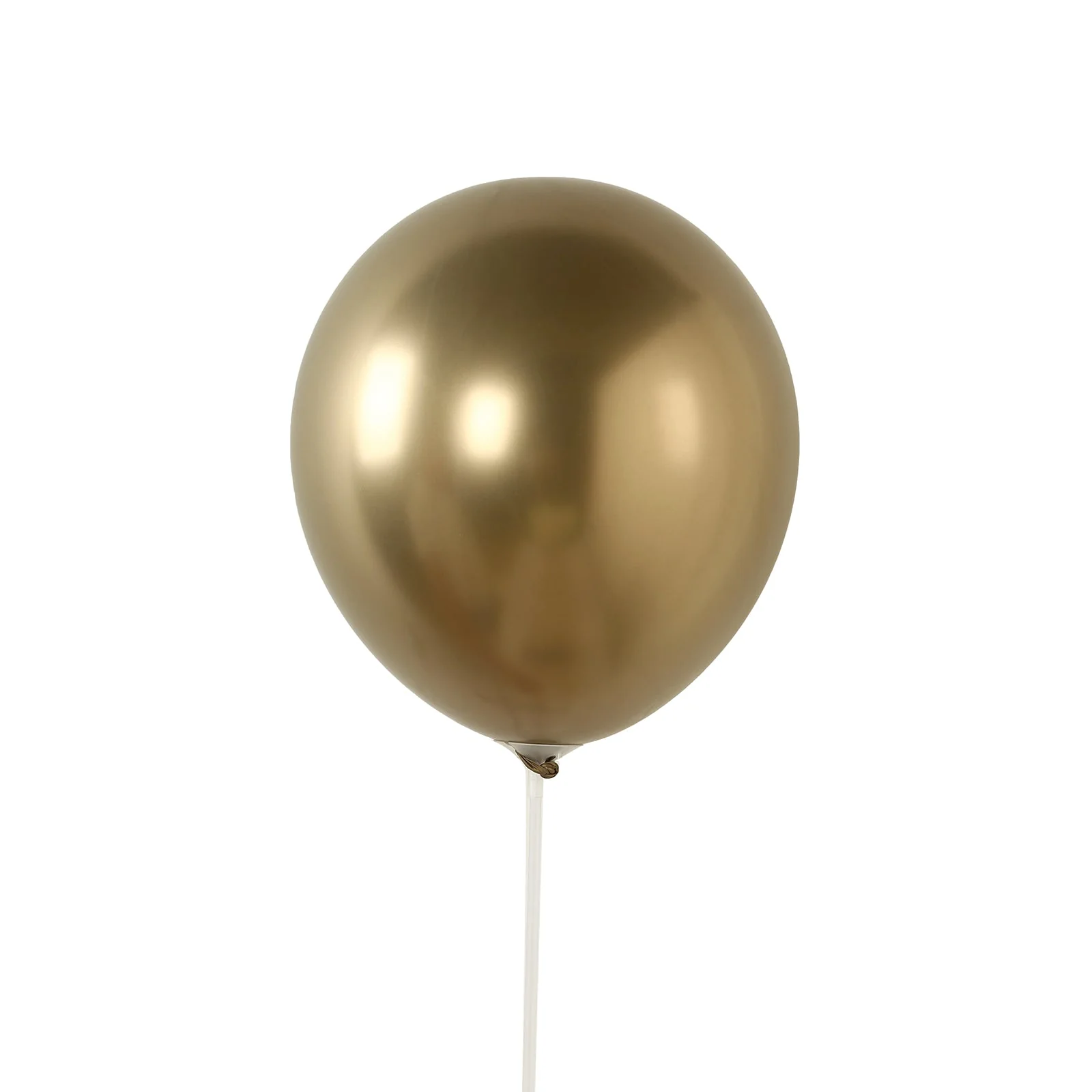 50 Pack Metallic Champagne Biodegradable Balloons, Thick Chrome Latex Party Balloons - 12" - Image 6