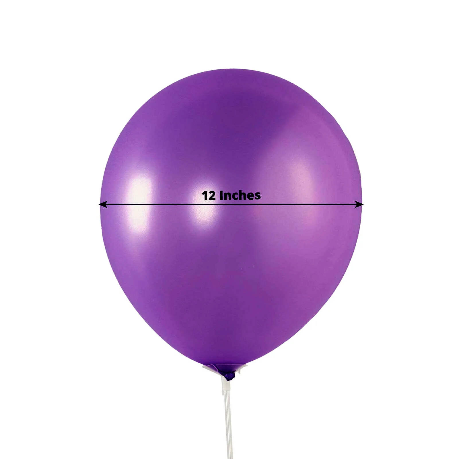 50 Pack Purple Biodegradable Balloons, Eco-friendly Thickened Extra Strong Latex Helium Party Balloons - 12" - Image 3