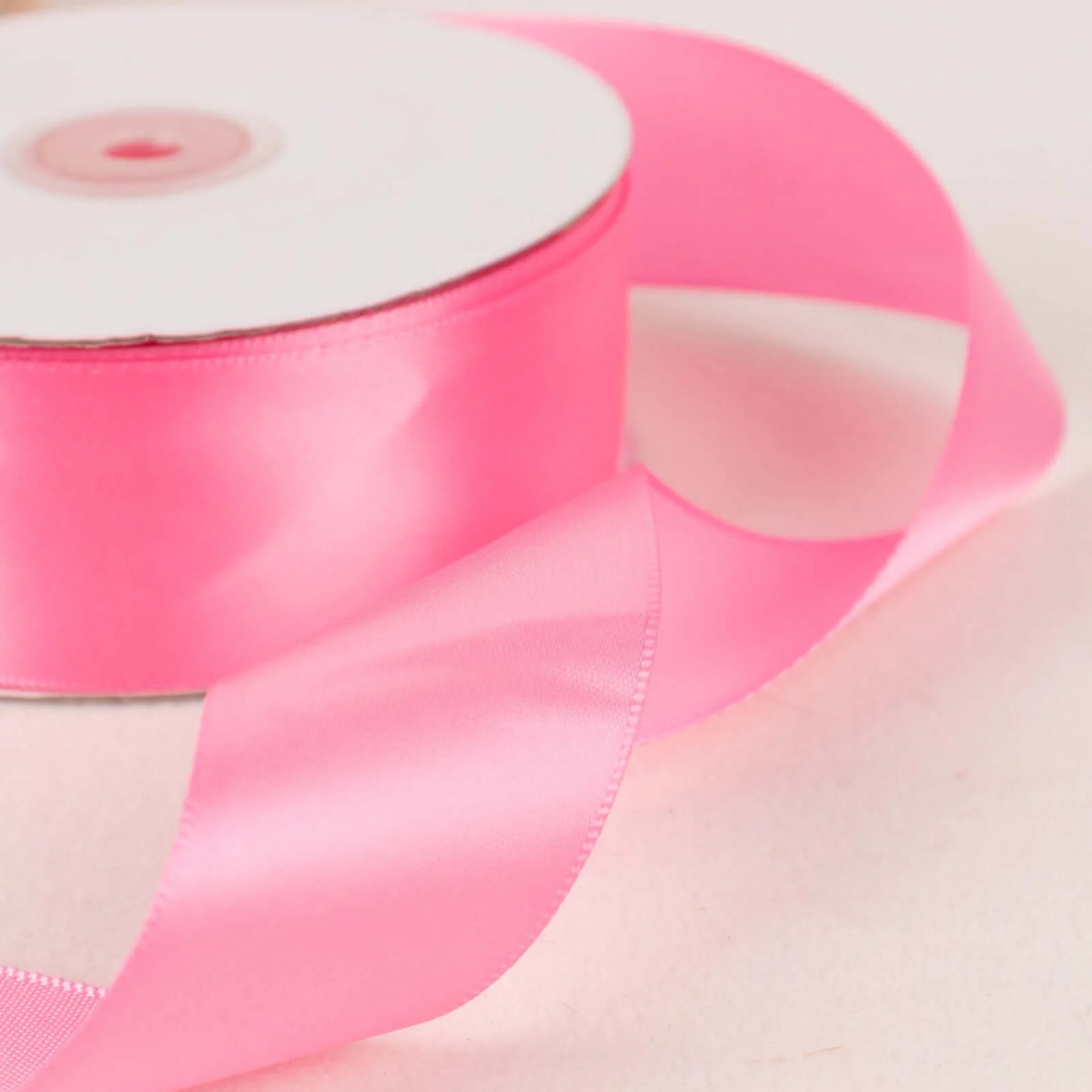 Pink Single Face Decorative Satin Ribbon 50 Yards 1.5" - Image 11