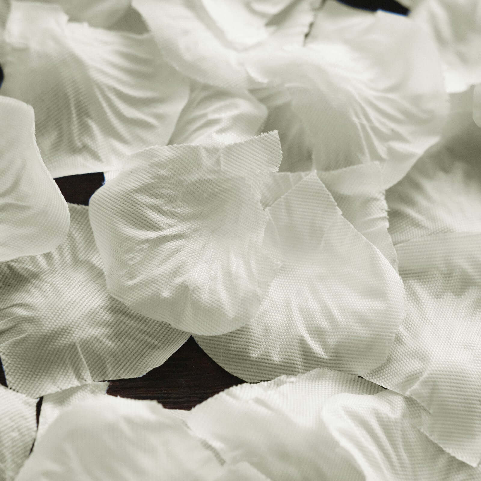 500-Pack Silk Rose Petals Confetti Ivory Round Design - Decorative Table Scatters - Image 8