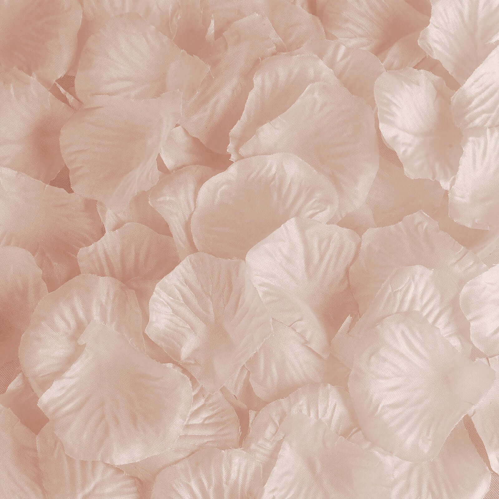 500-Pack Silk Rose Petals Confetti Peach Round Design - Decorative Table Scatters - Image 9