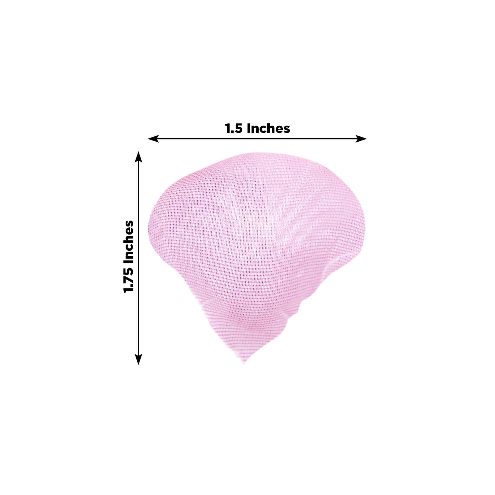 500-Pack Silk Rose Petals Confetti Pink Round Design - Decorative Table Scatters - Image 3