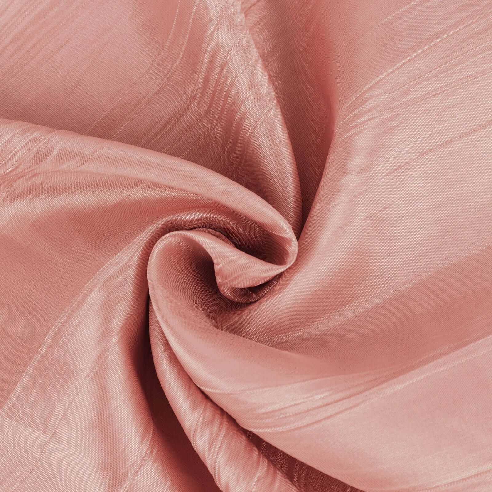 Dusty Rose Accordion Crinkle Taffeta Fabric Bolt 54"x10 Yards - Image 8
