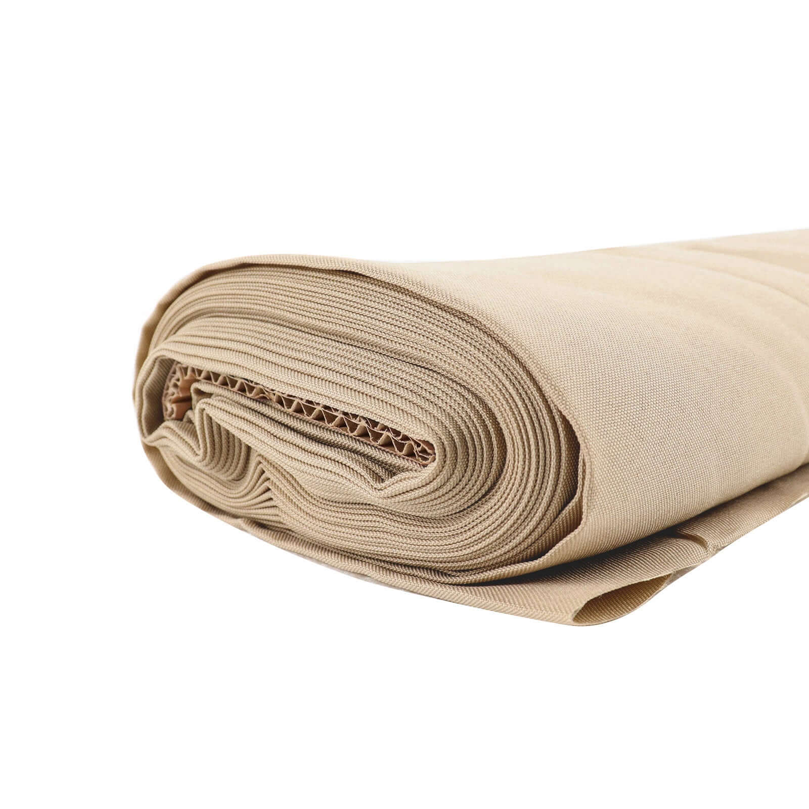 Nude Polyester Fabric Bolt, DIY Craft Fabric Roll 54"x10 Yards - Image 5