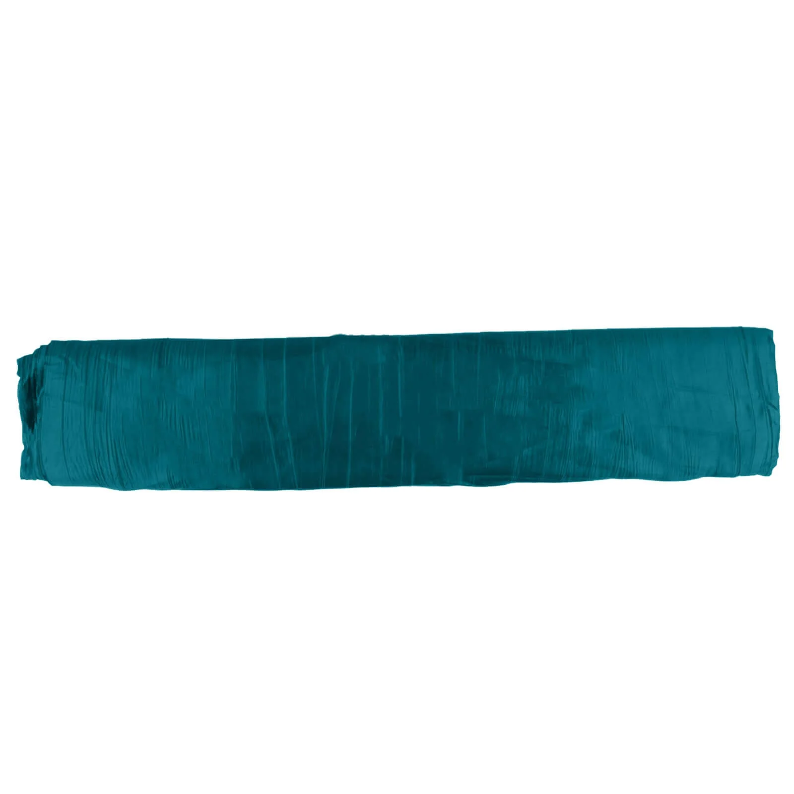 Peacock Teal Accordion Crinkle Taffeta Fabric Bolt 54"x10 Yards - Image 7