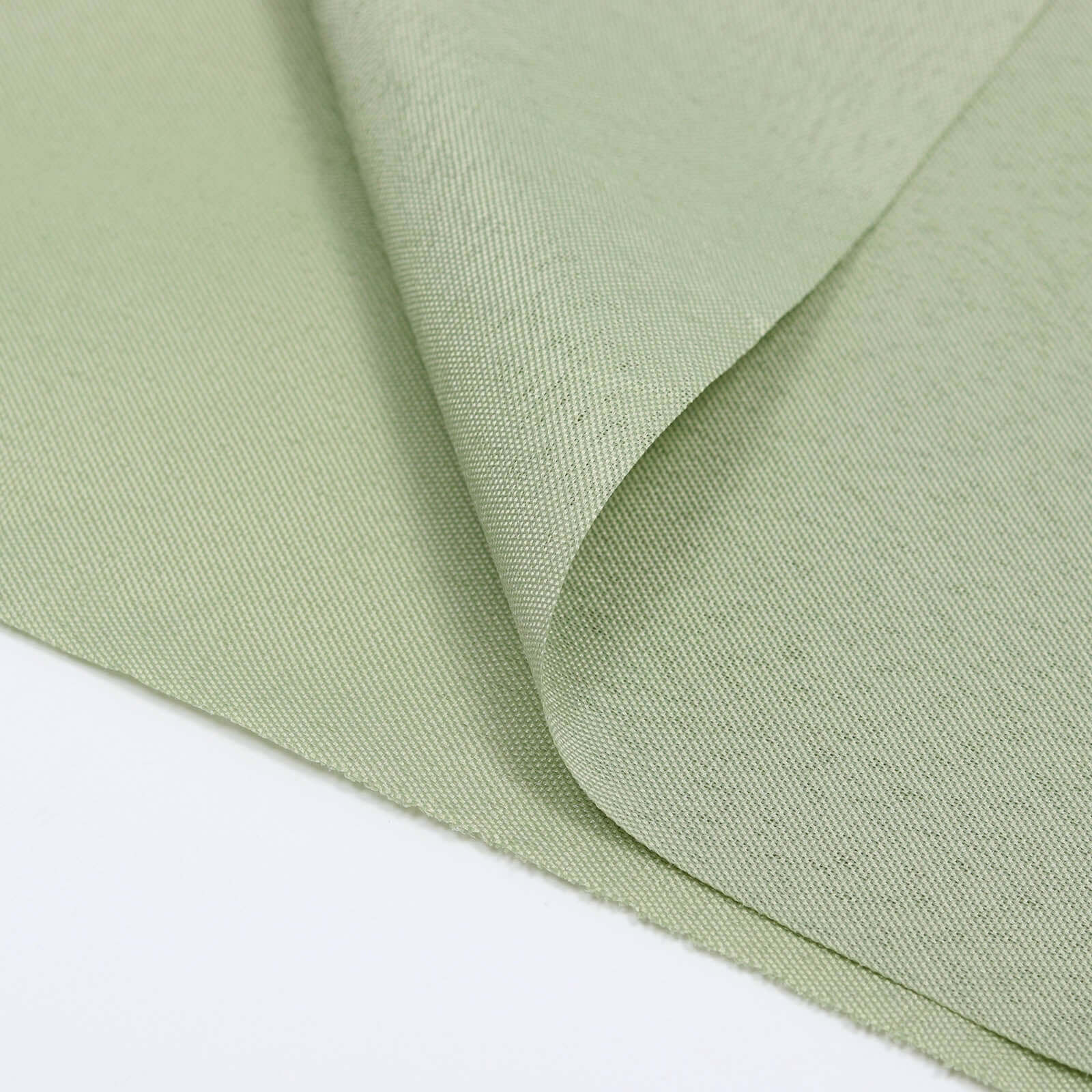 Sage Green Polyester Fabric Bolt DIY Craft Fabric Roll 54"x10 Yards - Image 2