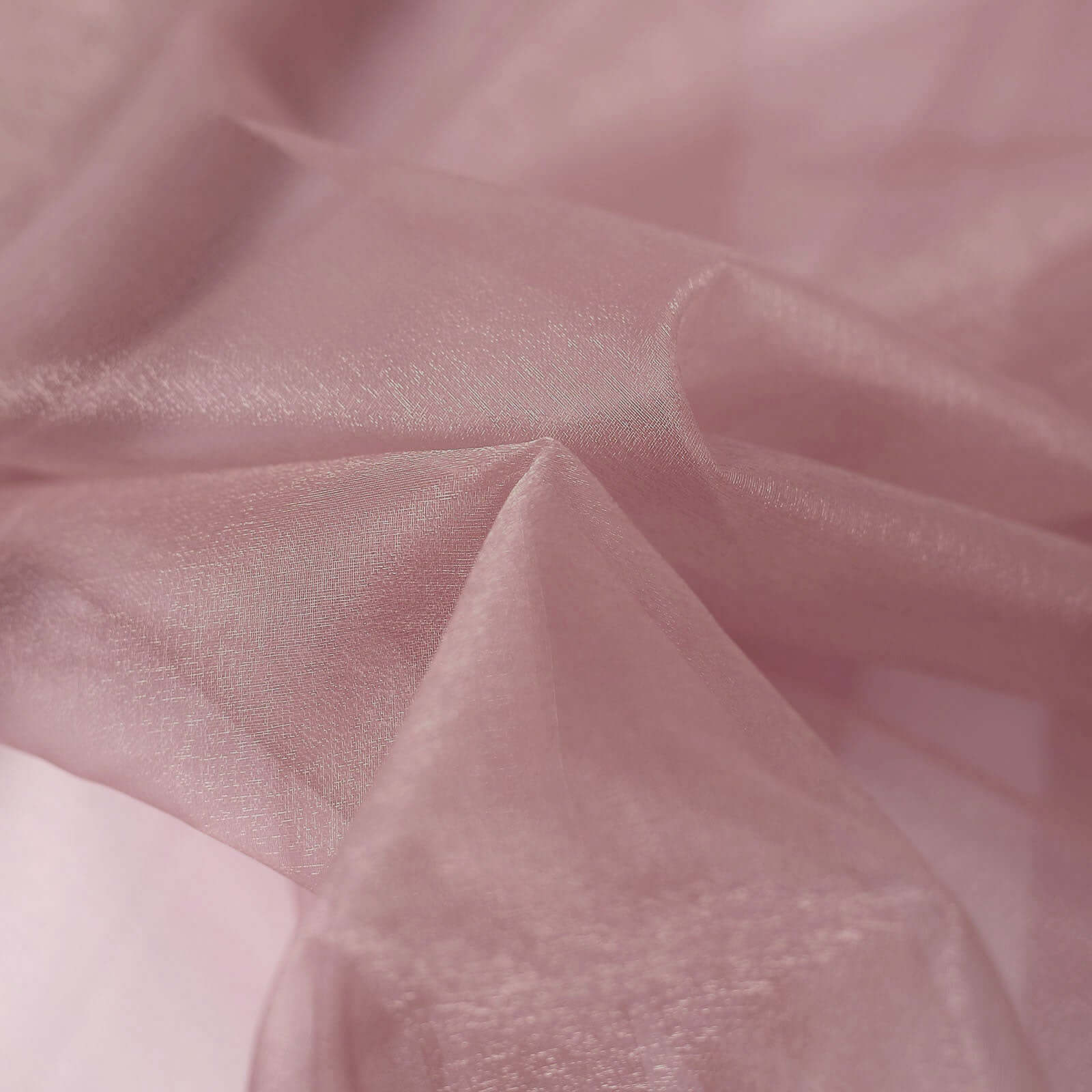 Dusty Rose Solid Sheer Chiffon Fabric Bolt, DIY Voile Drapery Fabric 54"x10yd - Image 7