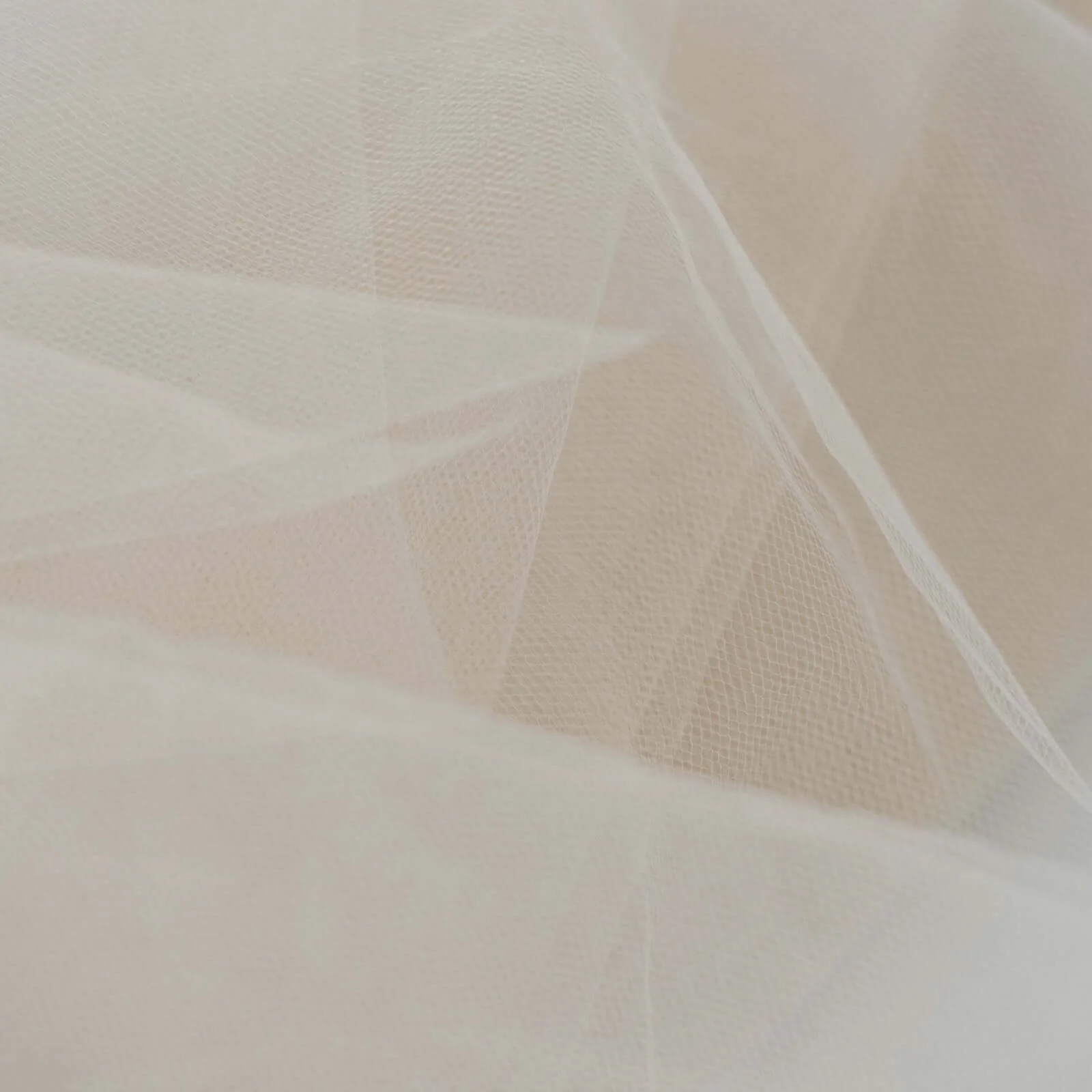Beige Tulle Fabric Bolt, DIY Crafts Sheer Fabric Roll 54"x40 Yards - Image 9