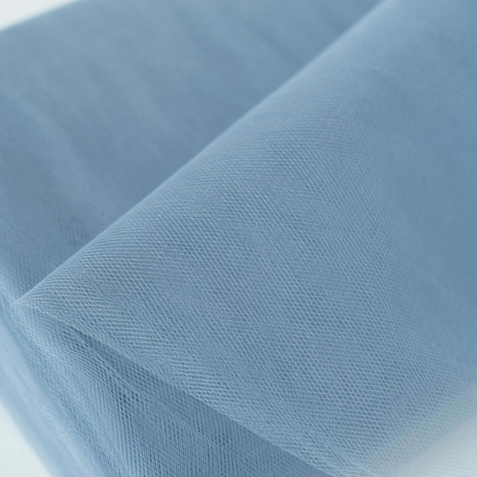 Dusty Blue Tulle Fabric Bolt, DIY Crafts Sheer Fabric Roll 54"x40 Yards - Image 10
