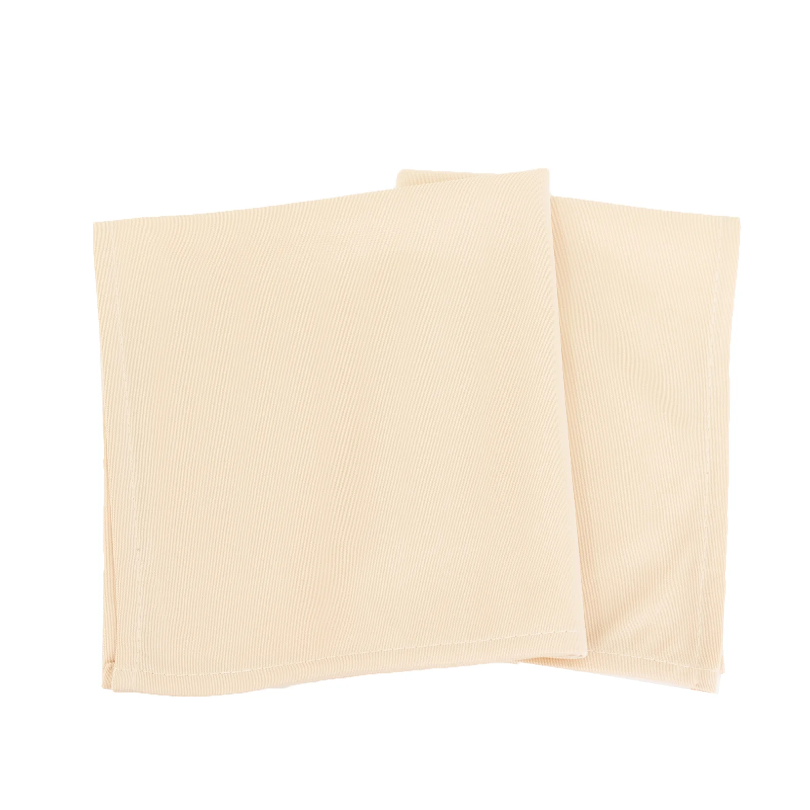 5 Pack Scuba Cloth Napkins – 17"x17" Beige, Wrinkle-Free & Reusable Table Napkins - Image 6