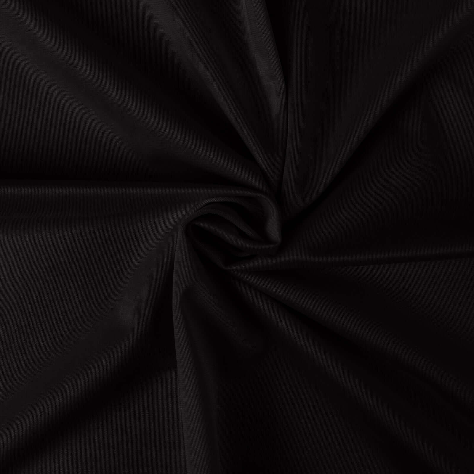 5 Pack Scuba Cloth Napkins – 17"x17" Black, Wrinkle-Free & Reusable Table Napkins - Image 8