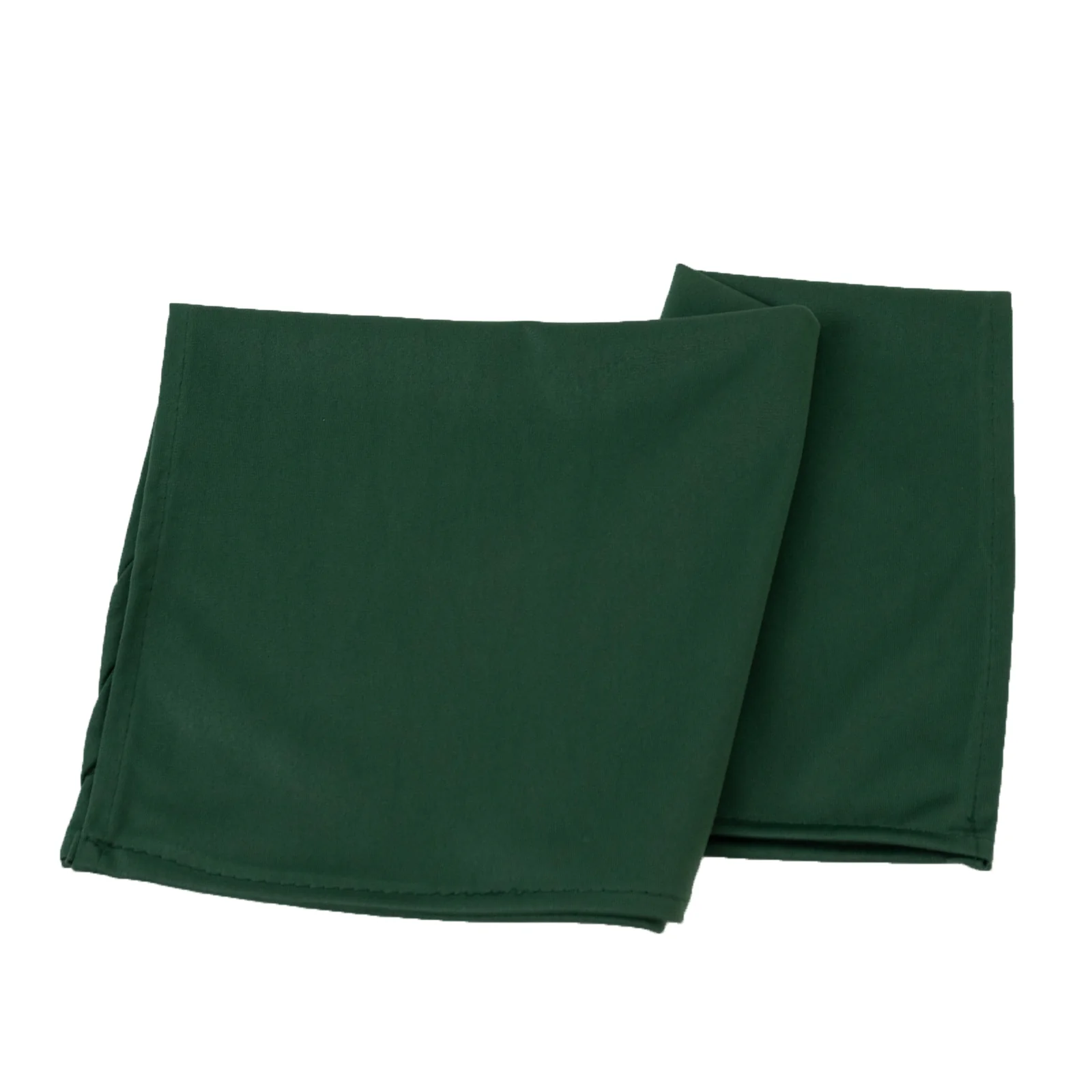 5 Pack Scuba Cloth Napkins – 17"x17" Hunter Emerald Green, Wrinkle-Free & Reusable Table Napkins - Image 6