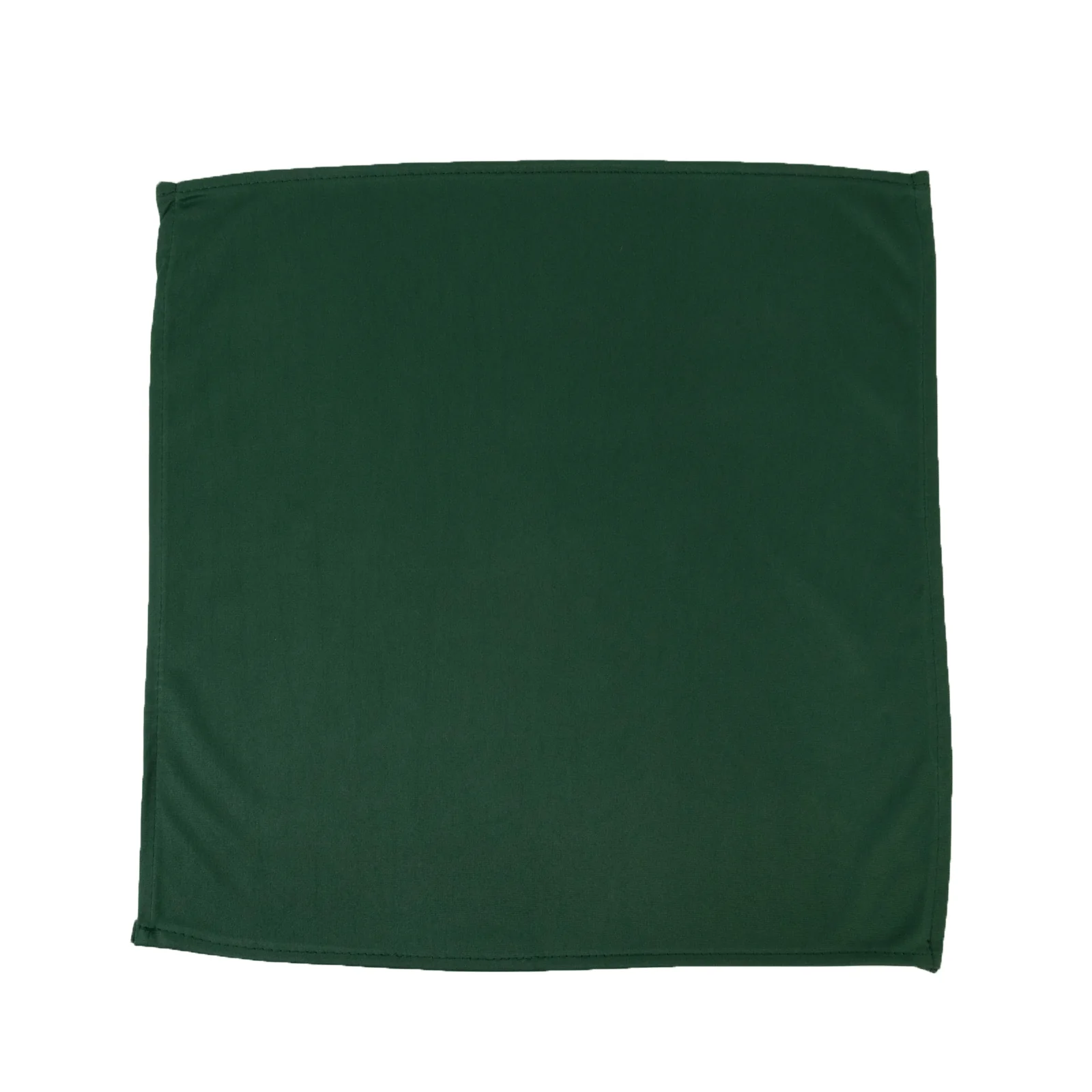 5 Pack Scuba Cloth Napkins – 17"x17" Hunter Emerald Green, Wrinkle-Free & Reusable Table Napkins - Image 7