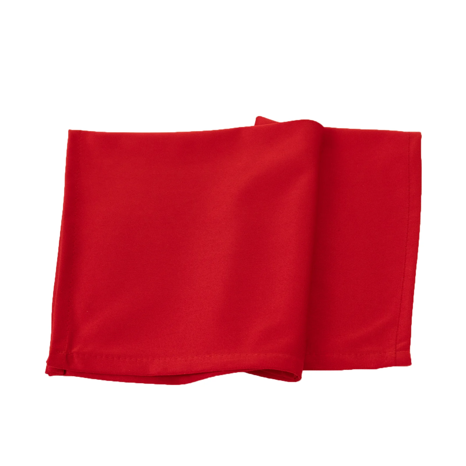 5 Pack Scuba Cloth Napkins – 17"x17" Red, Wrinkle-Free & Reusable Table Napkins - Image 6