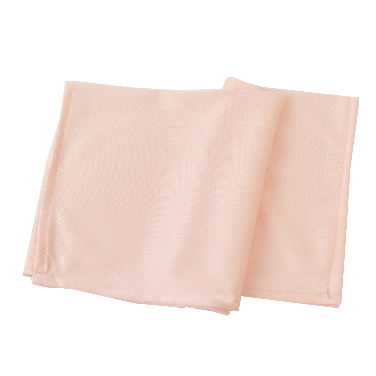 5 Pack Scuba Cloth Napkins – 17"x17" Blush, Wrinkle-Free & Reusable Table Napkins - Image 6